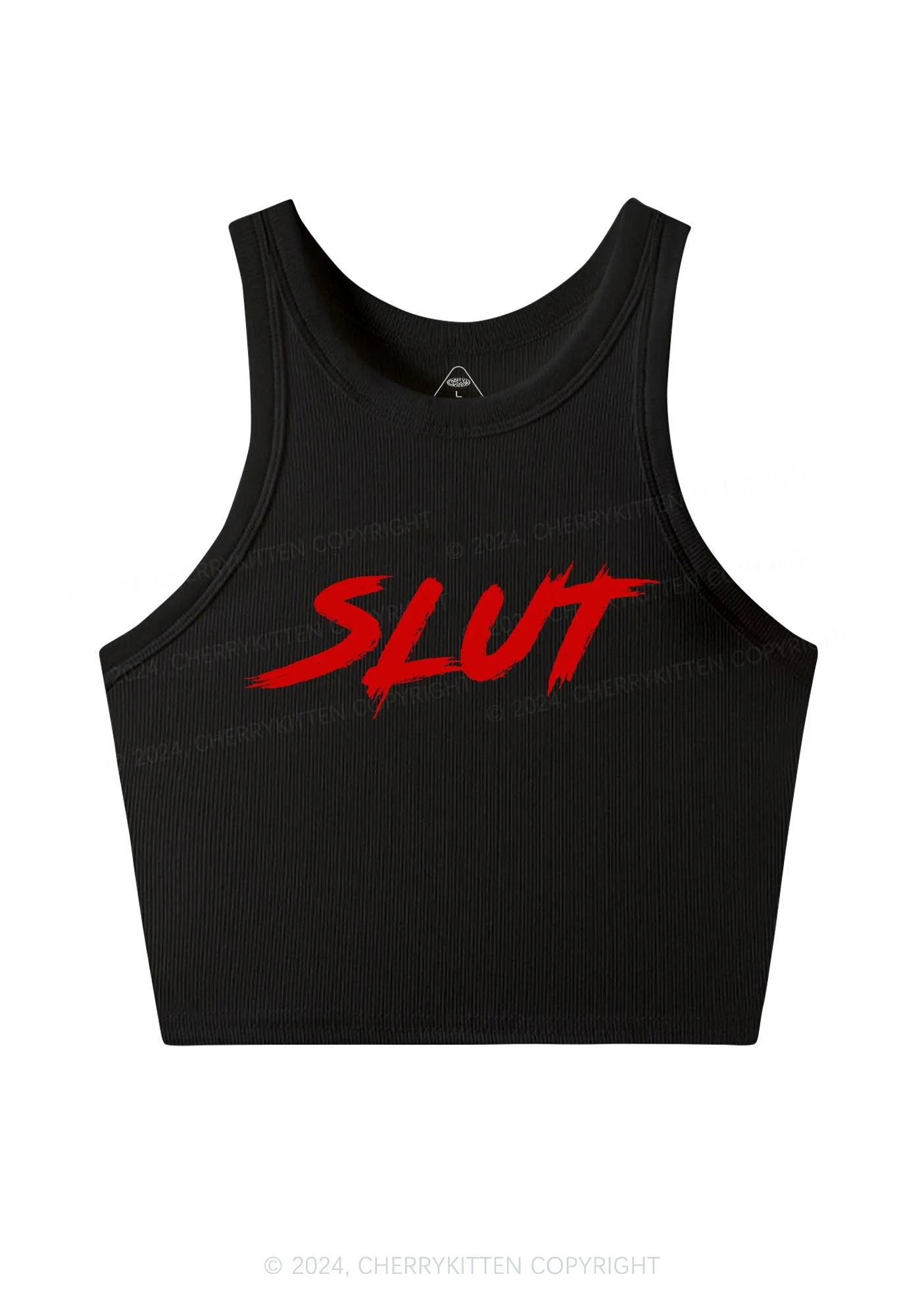 Hot Slxt Y2K Crop Tank Top Cherrykitten - Image 3
