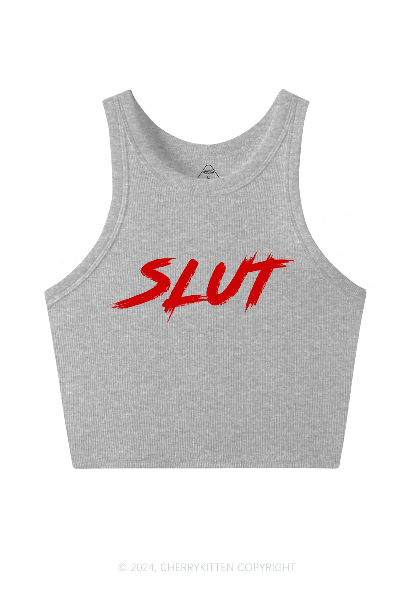 Hot Slxt Y2K Crop Tank Top Cherrykitten - Image 4
