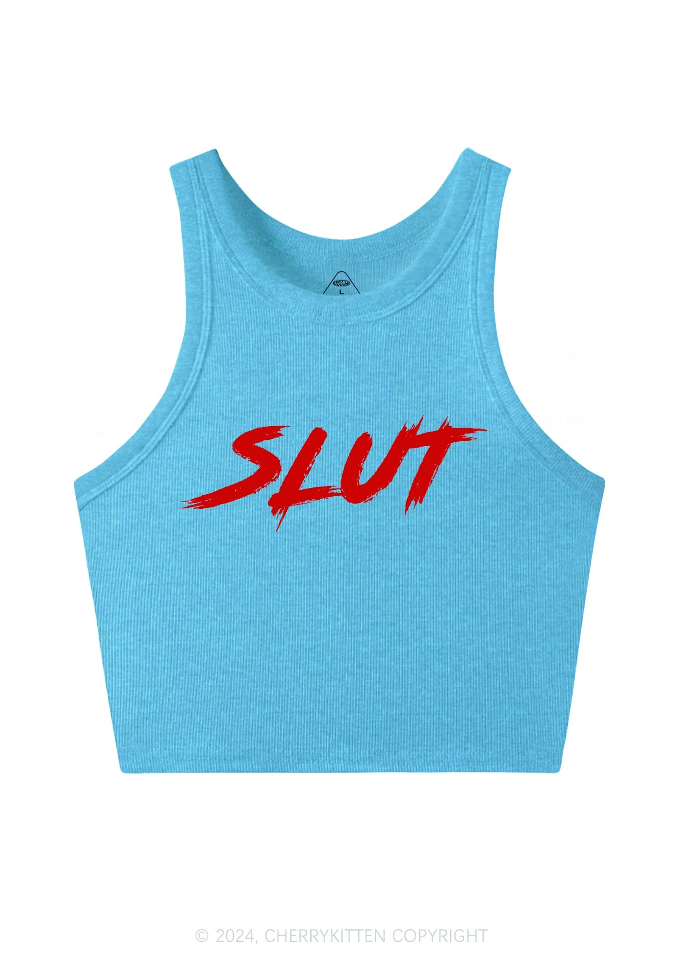 Hot Slxt Y2K Crop Tank Top Cherrykitten - Image 5