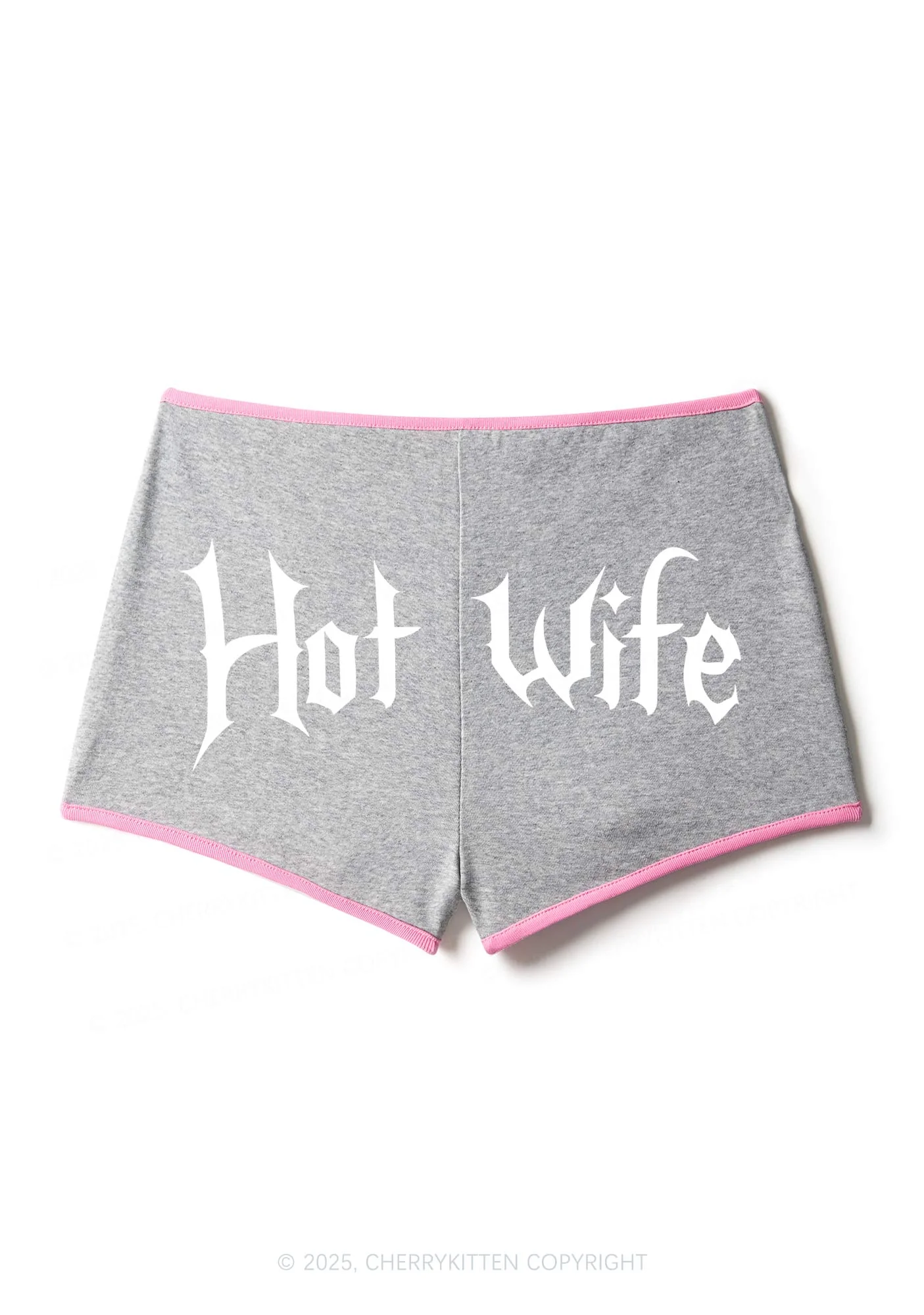 Hot Wife Y2K Contrast Mini Shorts Cherrykitten - Image 5