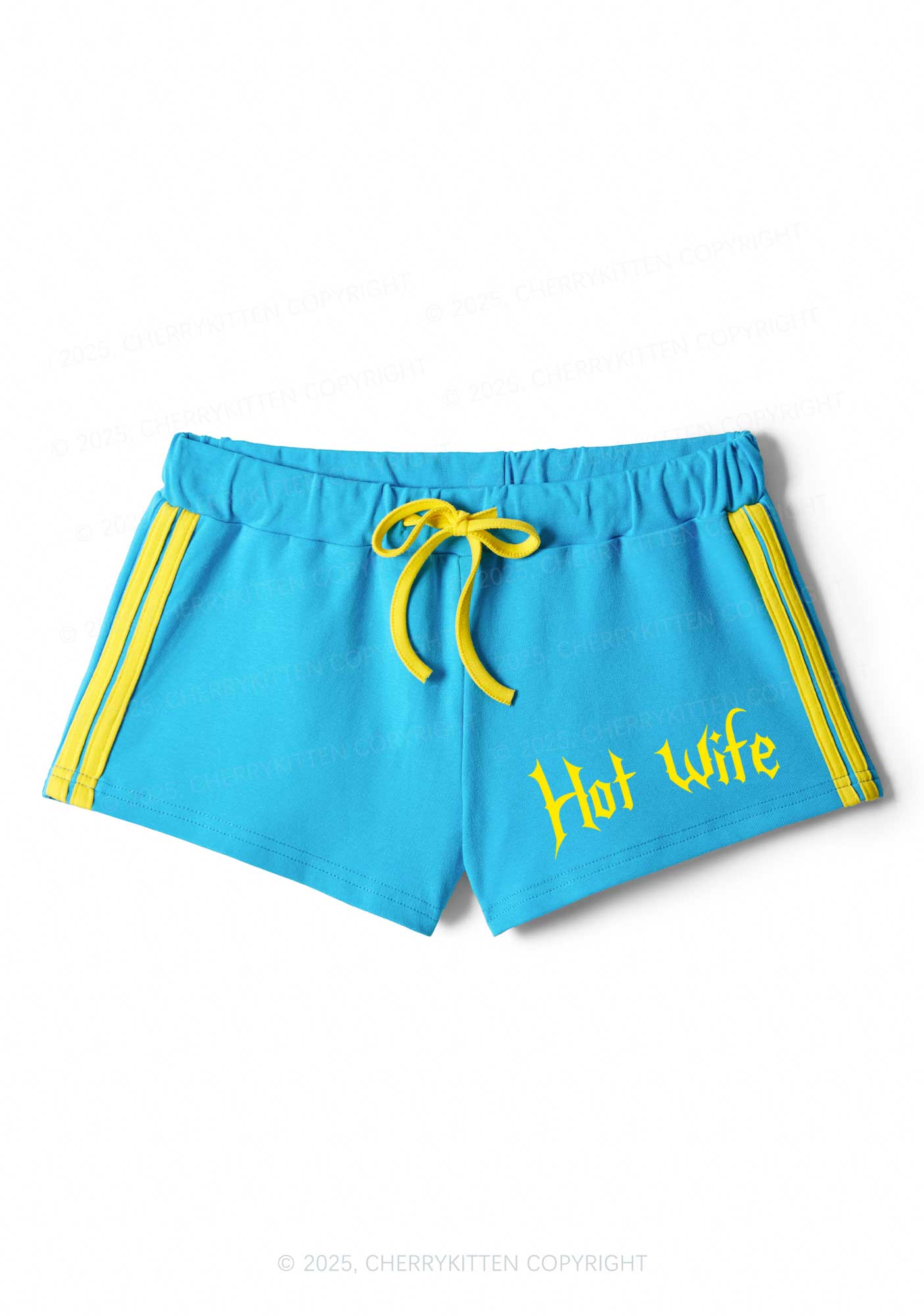 Hot Wife Y2K Drawstring Mini Shorts Cherrykitten - Image 3