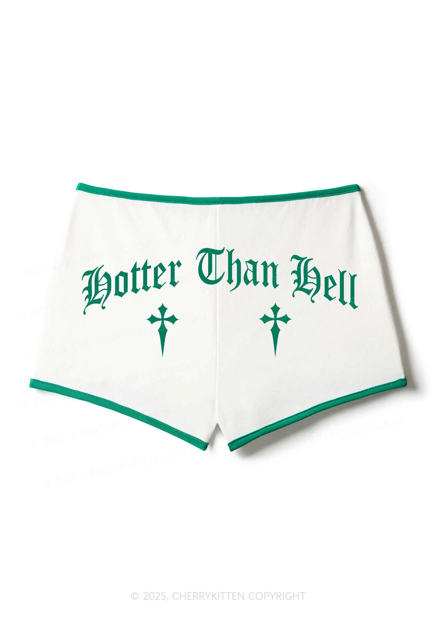 Hotter Than Hell Y2K Booty Shorts Cherrykitten - Image 2