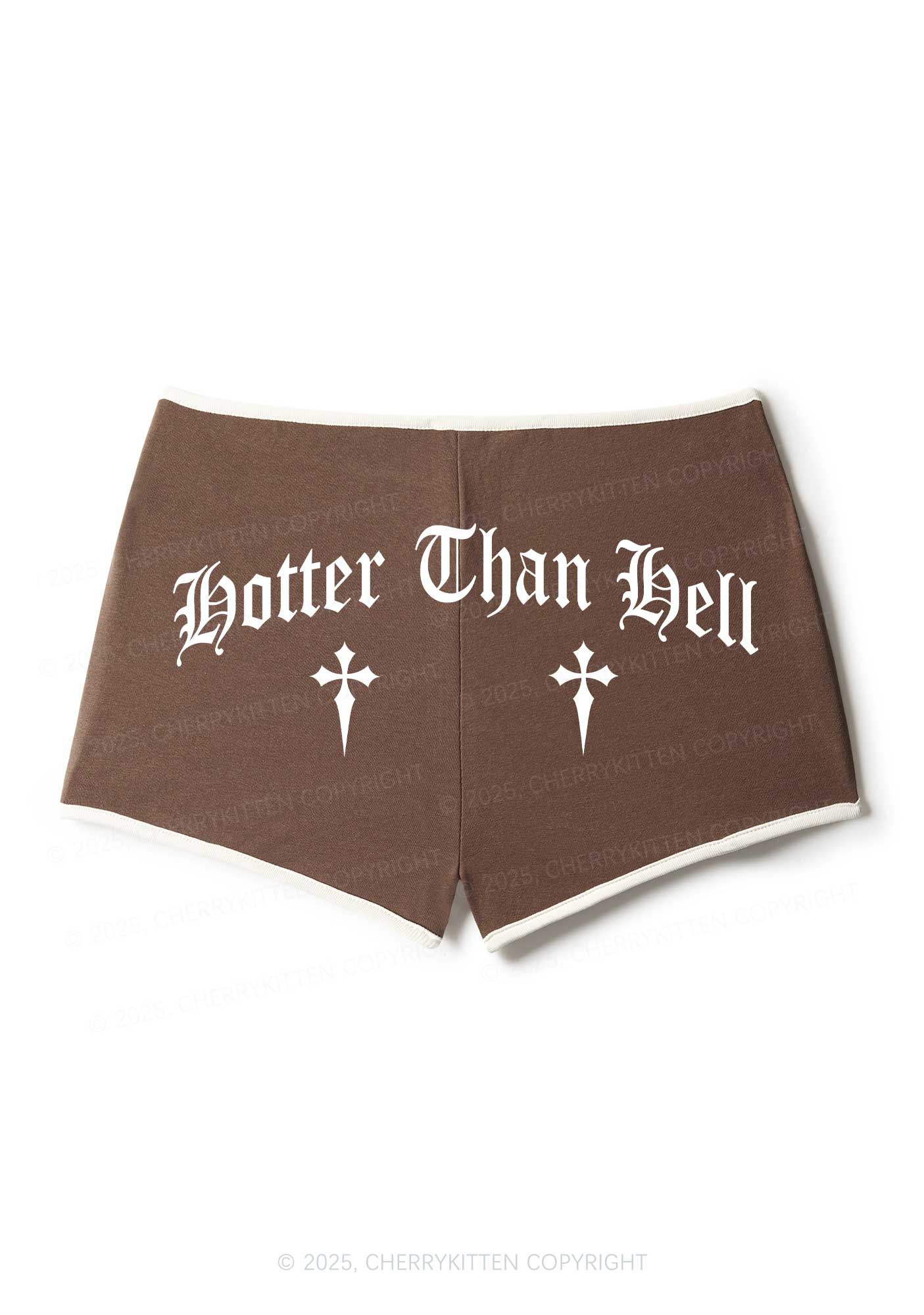Hotter Than Hell Y2K Booty Shorts Cherrykitten - Image 5