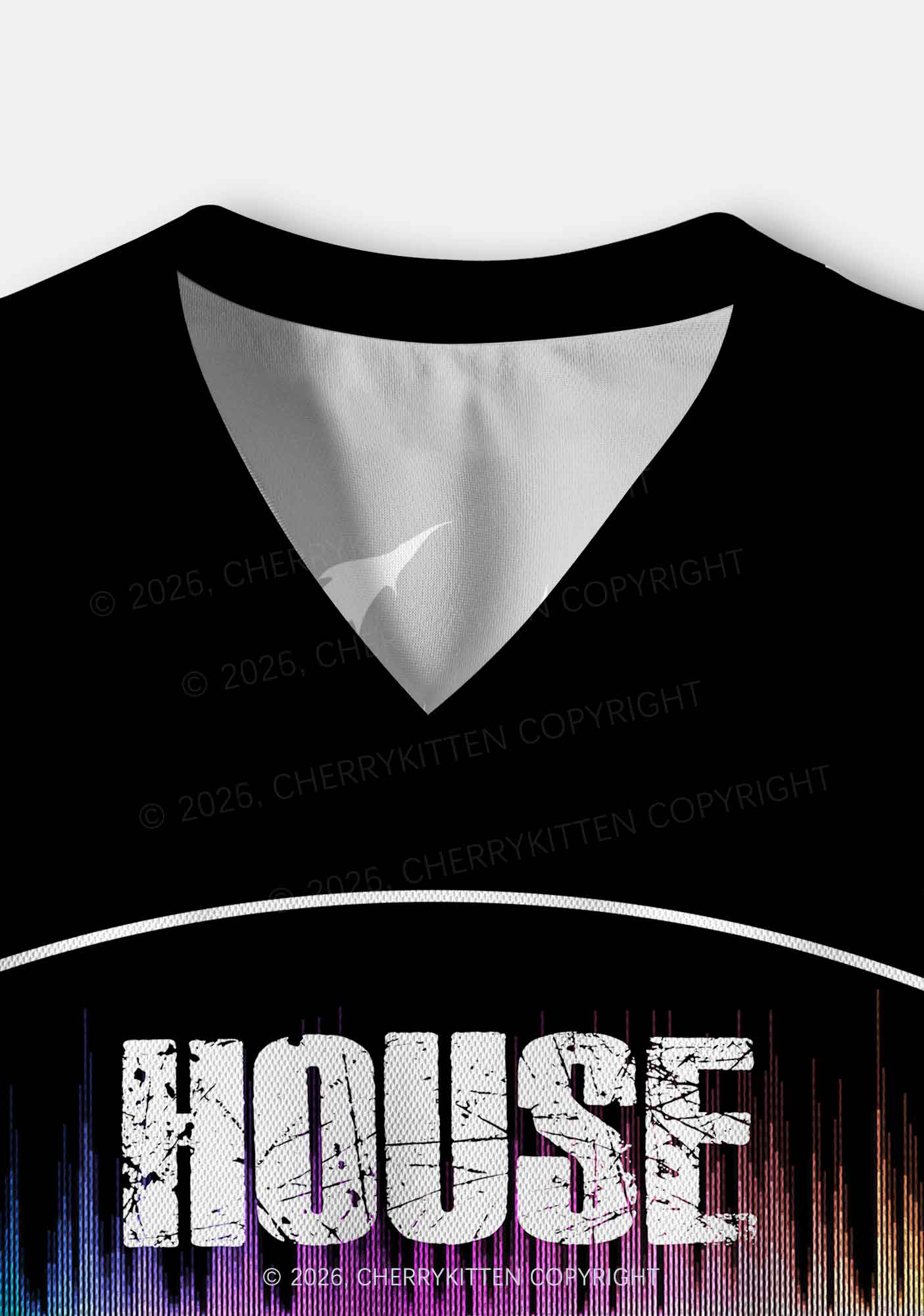 House Music Y2K Crop Sport Jersey Shirts Cherrykitten - Image 6