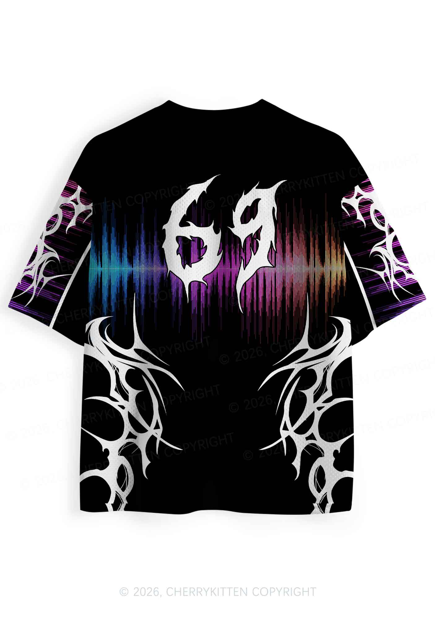 House Music Y2K Sport Jersey Shirts Cherrykitten - Image 4
