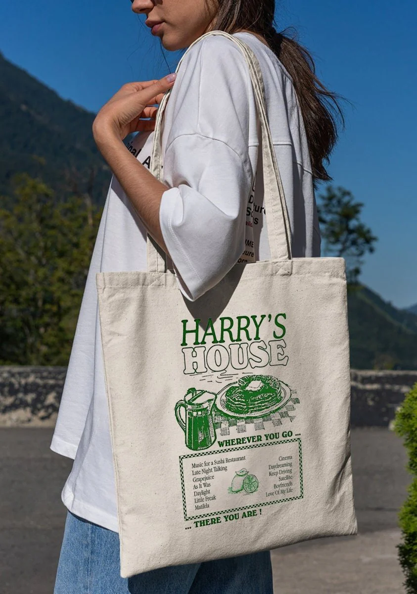 HS House Diner Canvas Tote Bag - Image 3