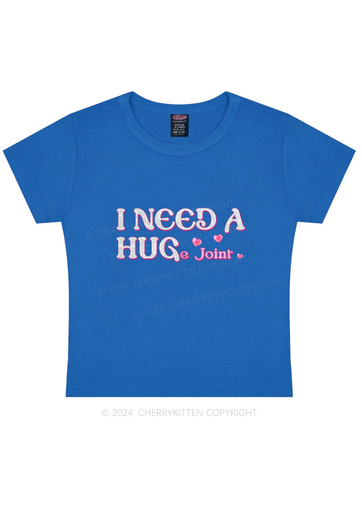 Huge Joint Y2K Baby Tee Cherrykitten - Image 11