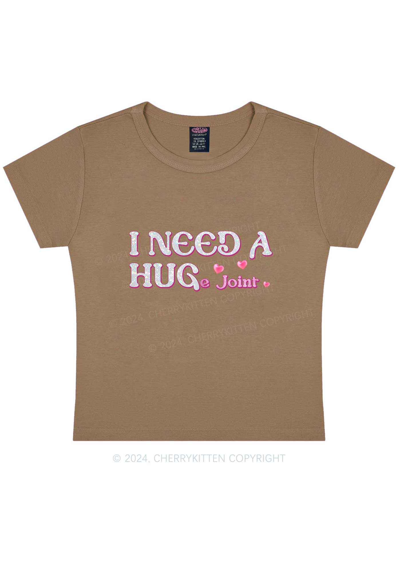 Huge Joint Y2K Baby Tee Cherrykitten - Image 12