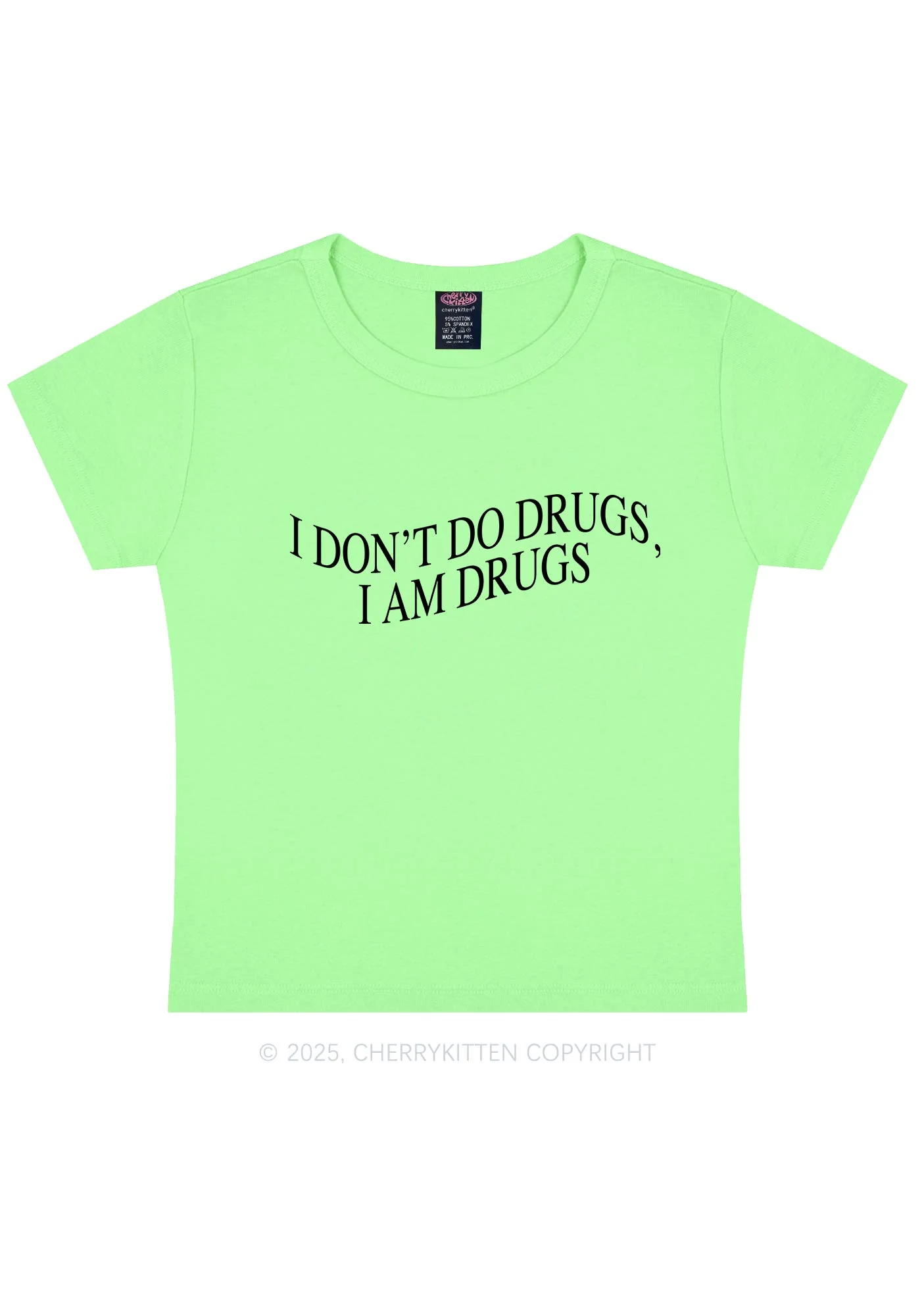 I Am Drxgs Y2K Baby Tee - Image 12