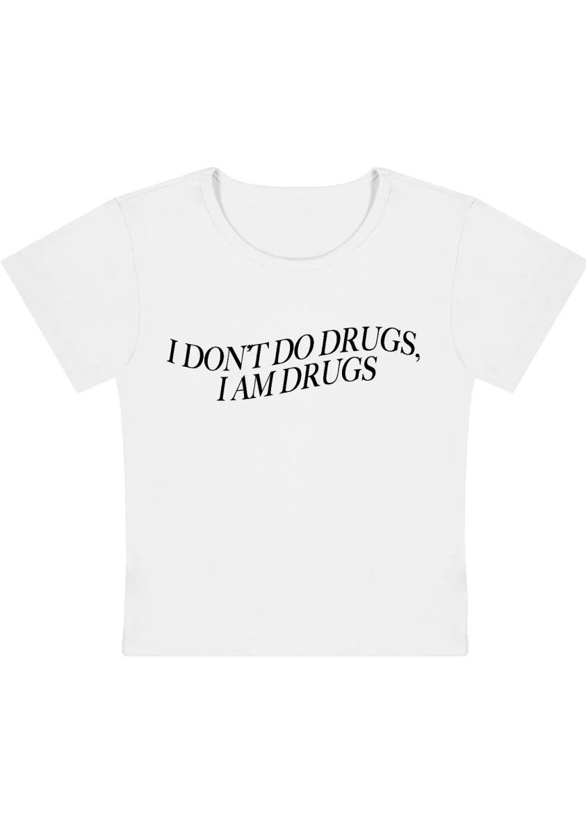 I Am Drxgs Y2K Baby Tee - Image 6