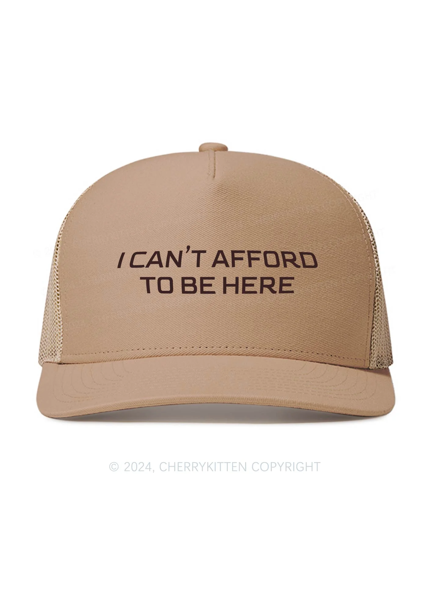 I Can't Afford Y2K Trucker Mesh Hat Cherrykitten - Image 3