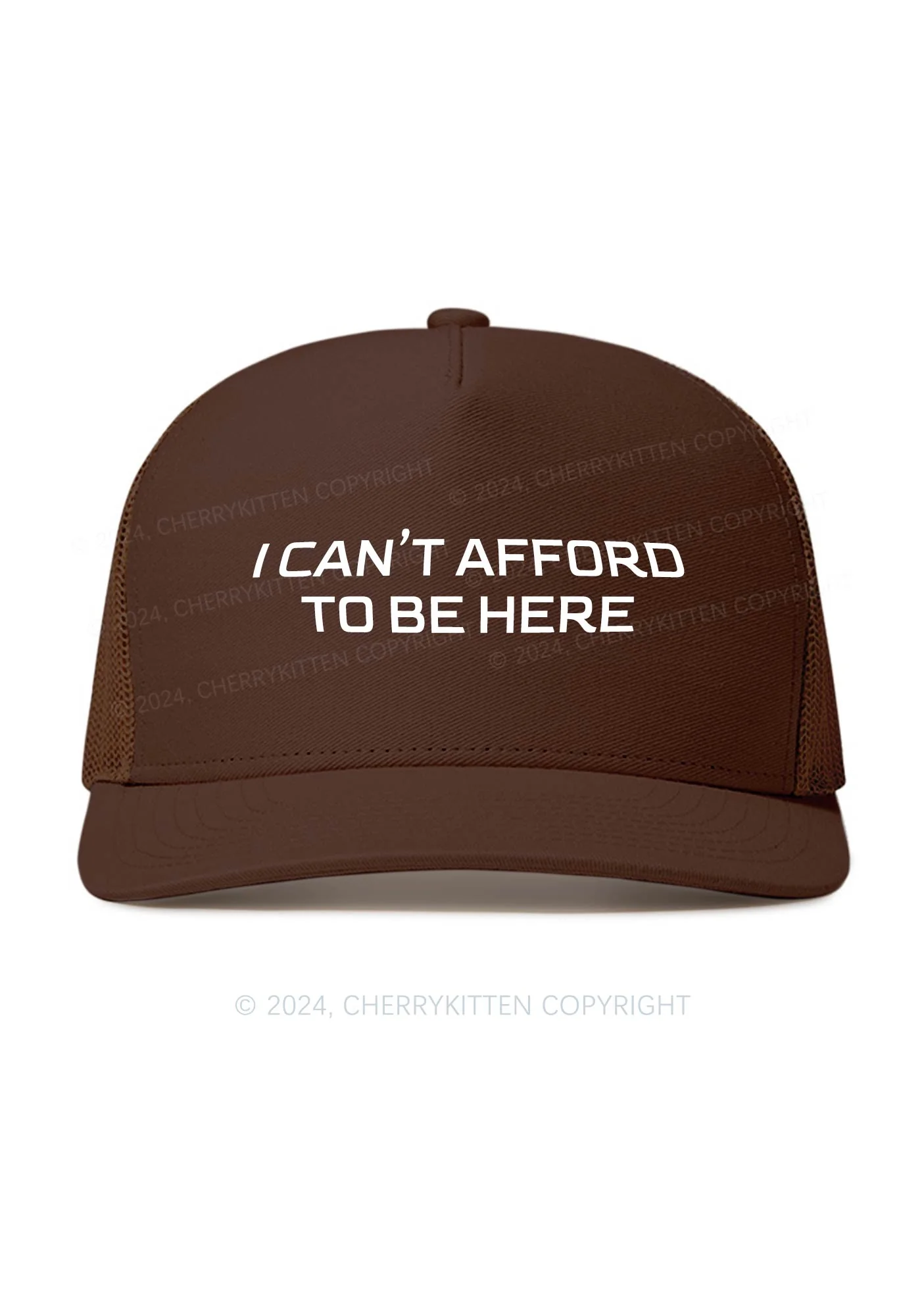 I Can't Afford Y2K Trucker Mesh Hat Cherrykitten - Image 4
