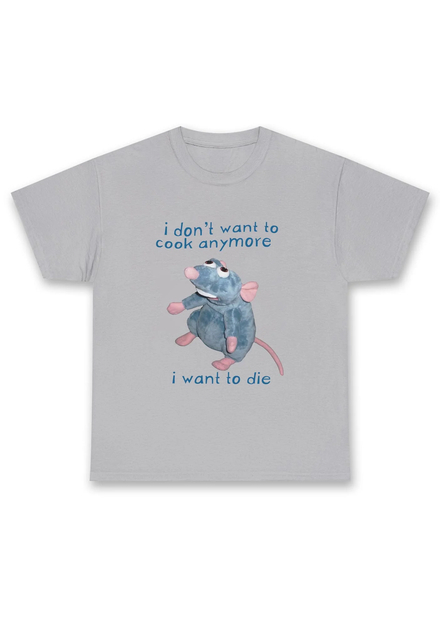 I Don't Want To Cook Anymore I Want To Die Chunky Shirt - Image 5