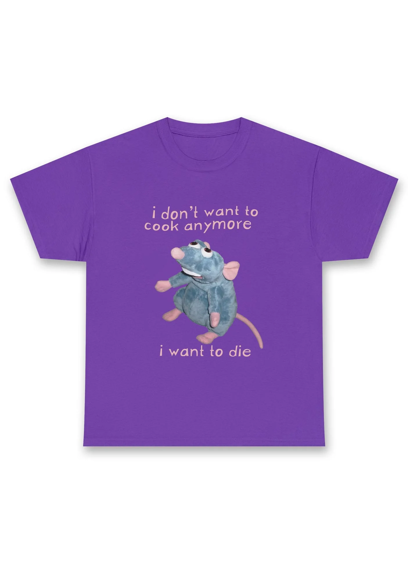 I Don't Want To Cook Anymore I Want To Die Chunky Shirt - Image 7