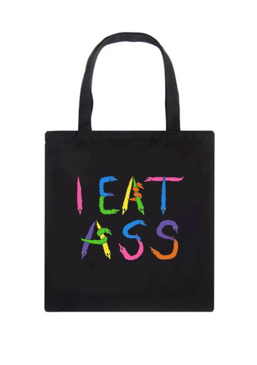I Eat Canvas Tote Bag - Image 6