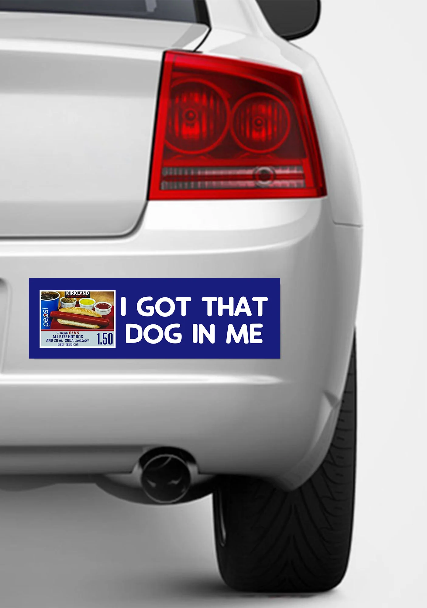 I Got That Dog Y2K Car Bumper Magnet Cherrykitten - Image 2