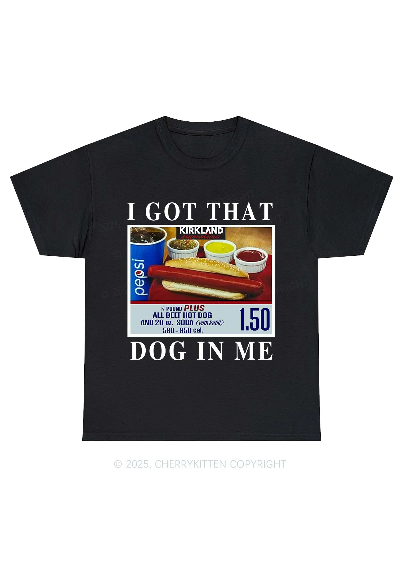 I Got That Hot Dog In Me Y2K Chunky Shirt Cherrykitten - Image 3