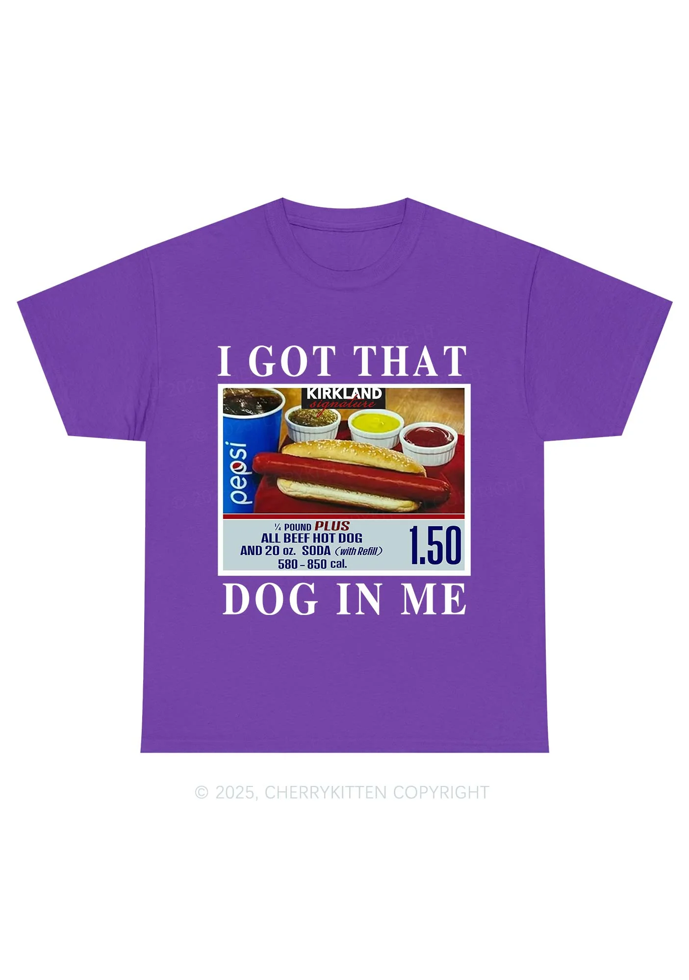 I Got That Hot Dog In Me Y2K Chunky Shirt Cherrykitten - Image 5