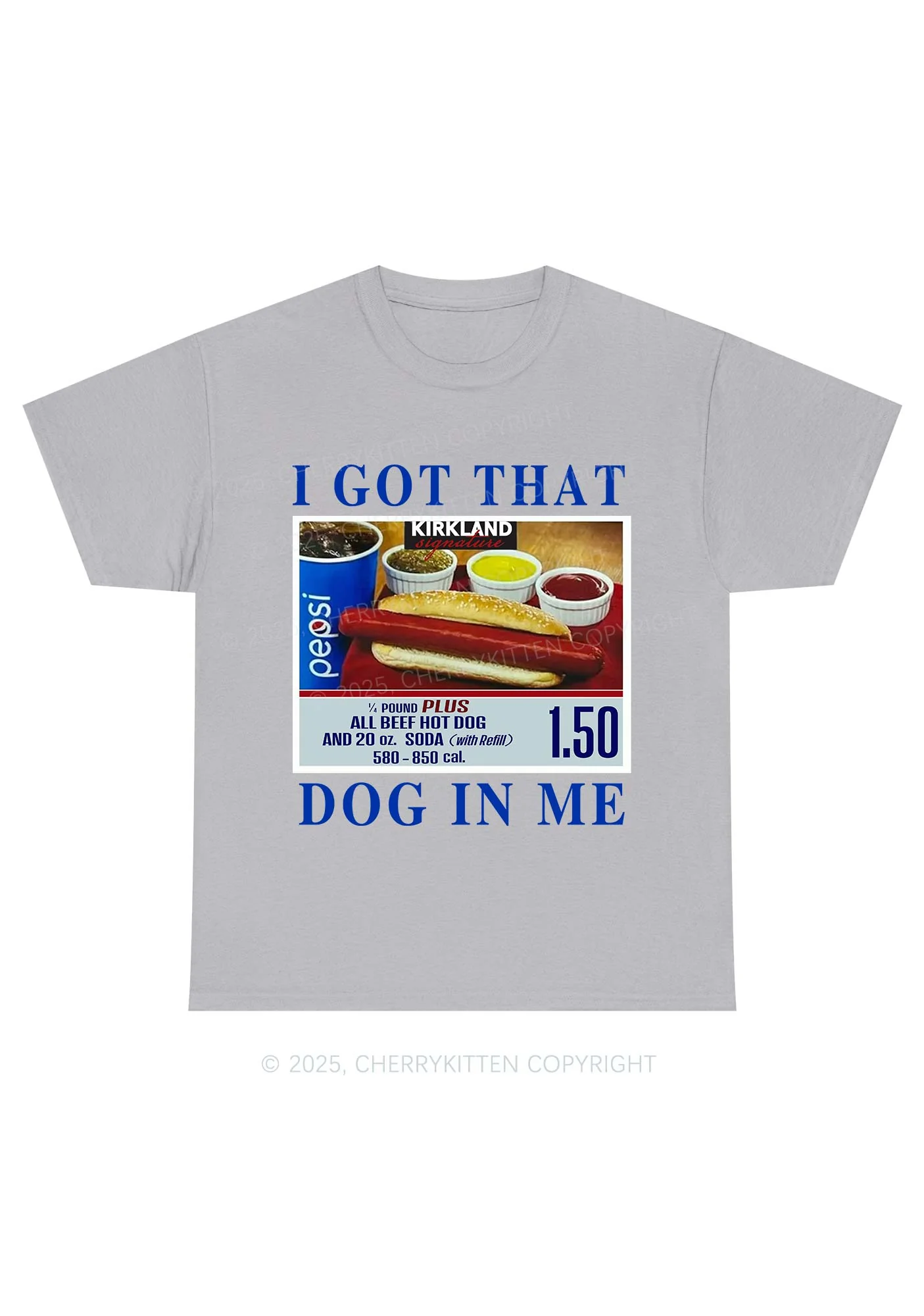 I Got That Hot Dog In Me Y2K Chunky Shirt Cherrykitten - Image 7