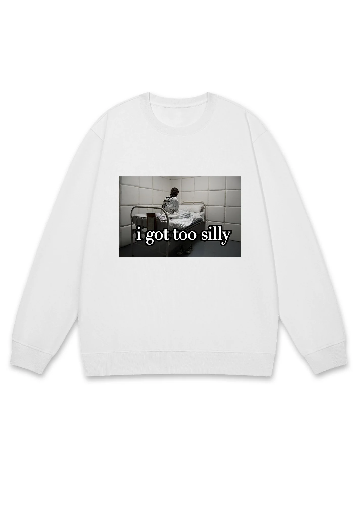 I Got Too Silly Y2K Sweatshirt - Image 3