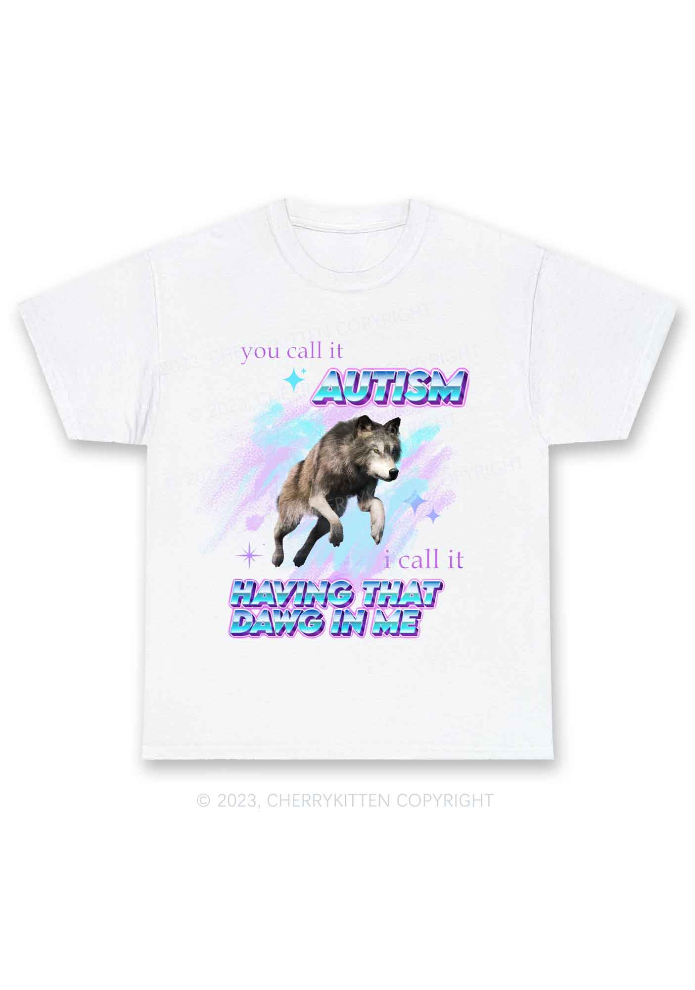 I Have That DAWG In Me Y2K Chunky Shirt Cherrykitten - Image 4