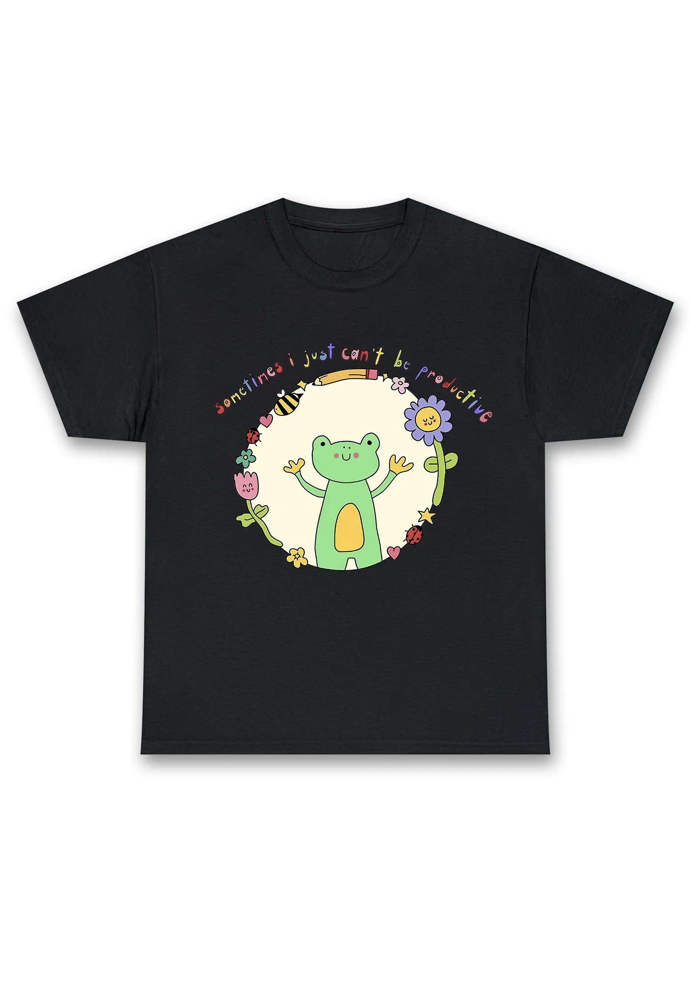 I Just Can't Be Productive Chunky Shirt - Image 2