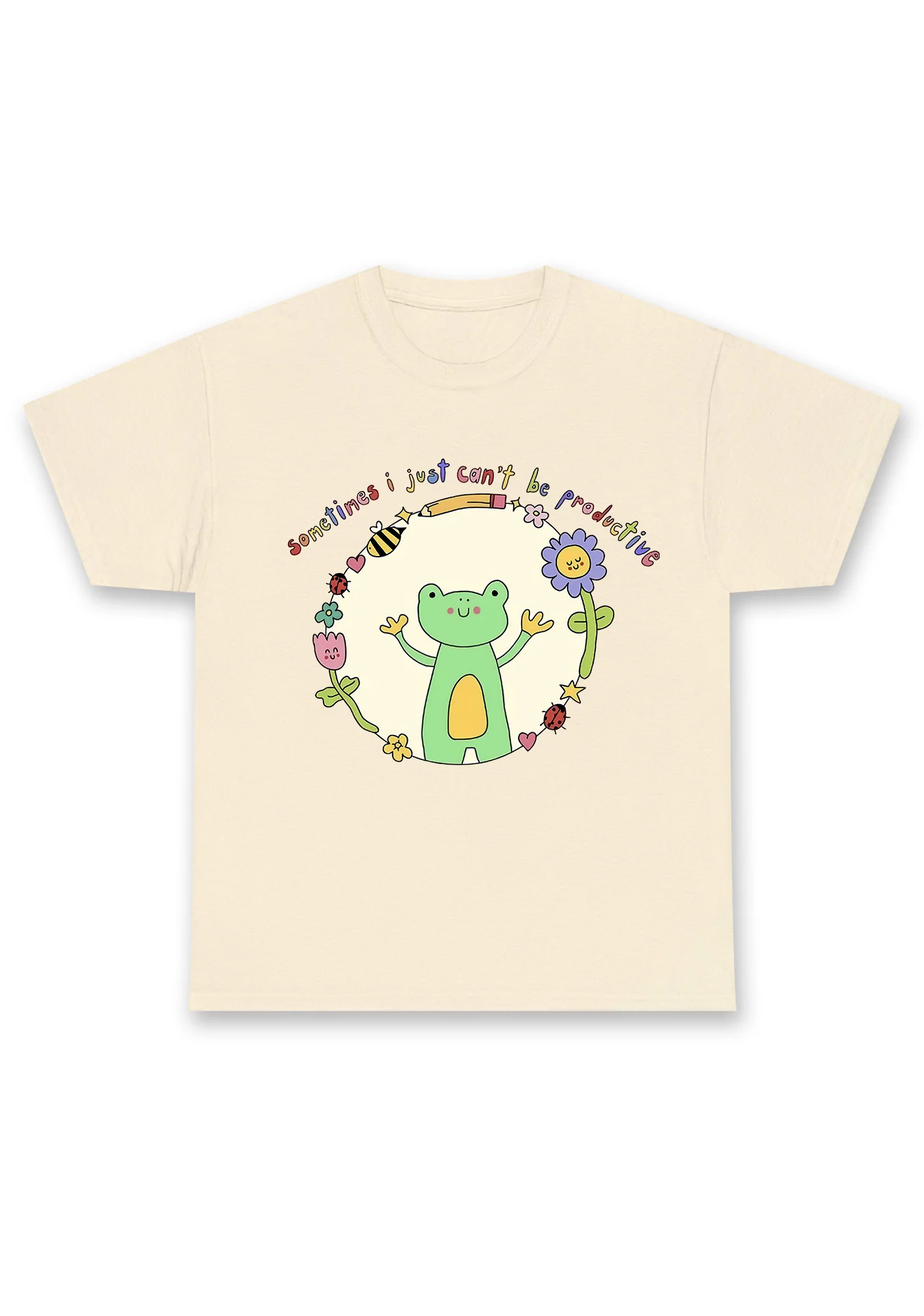 I Just Can't Be Productive Chunky Shirt - Image 3
