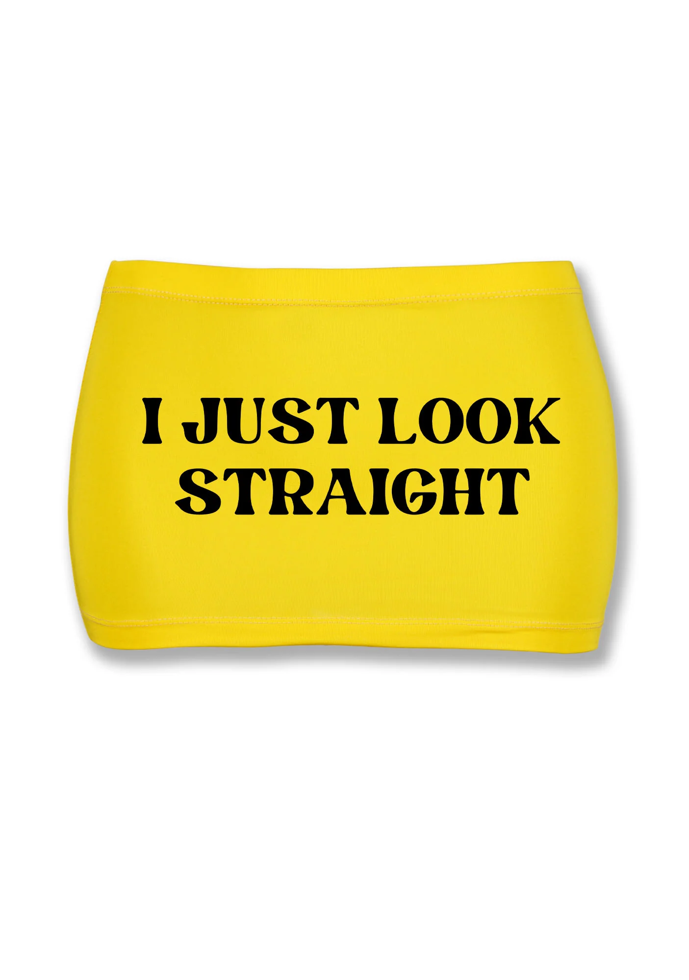 I Just Look Straight Y2K Mini Hip Skirt Cherrykitten - Image 4