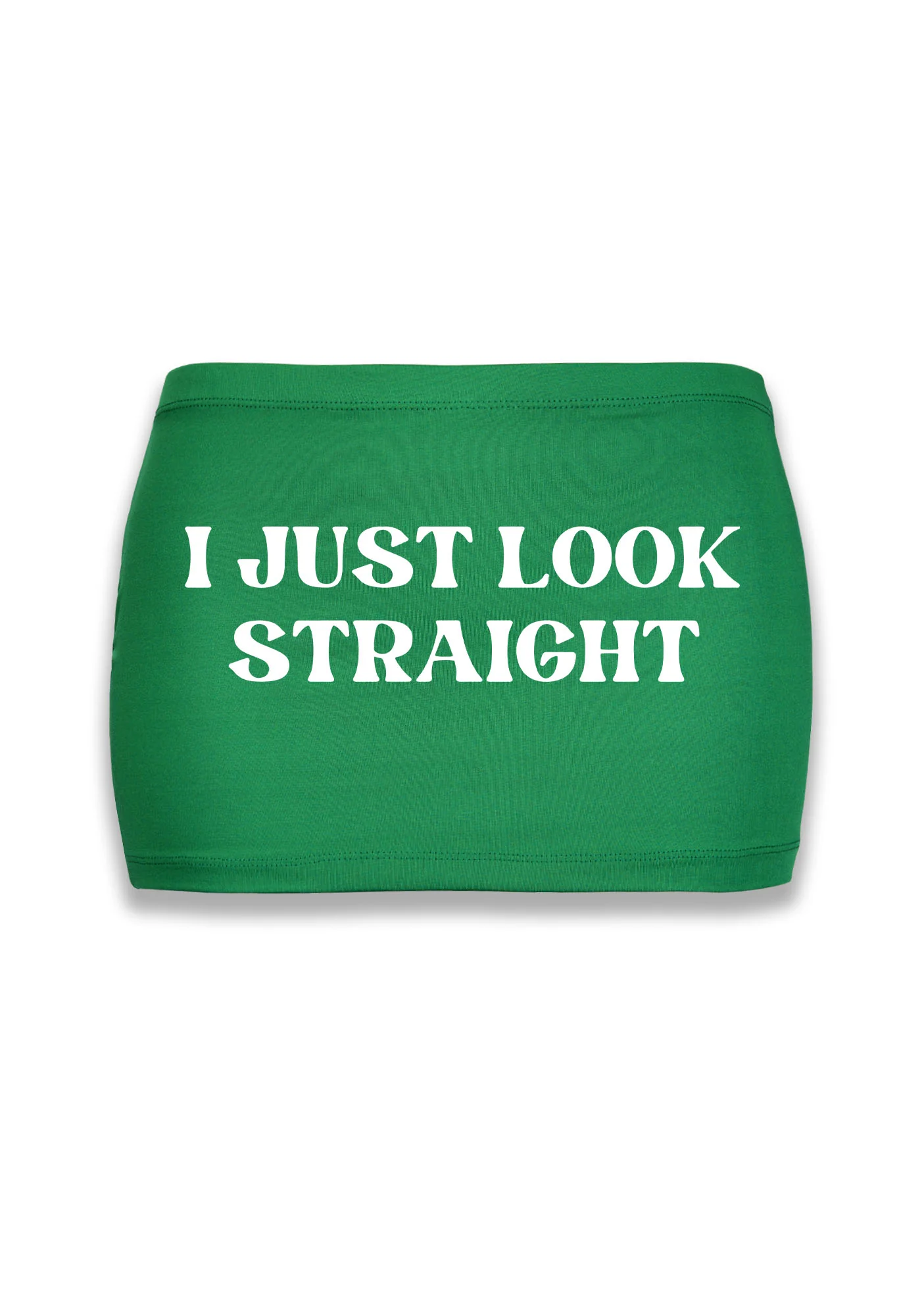 I Just Look Straight Y2K Mini Hip Skirt Cherrykitten - Image 6
