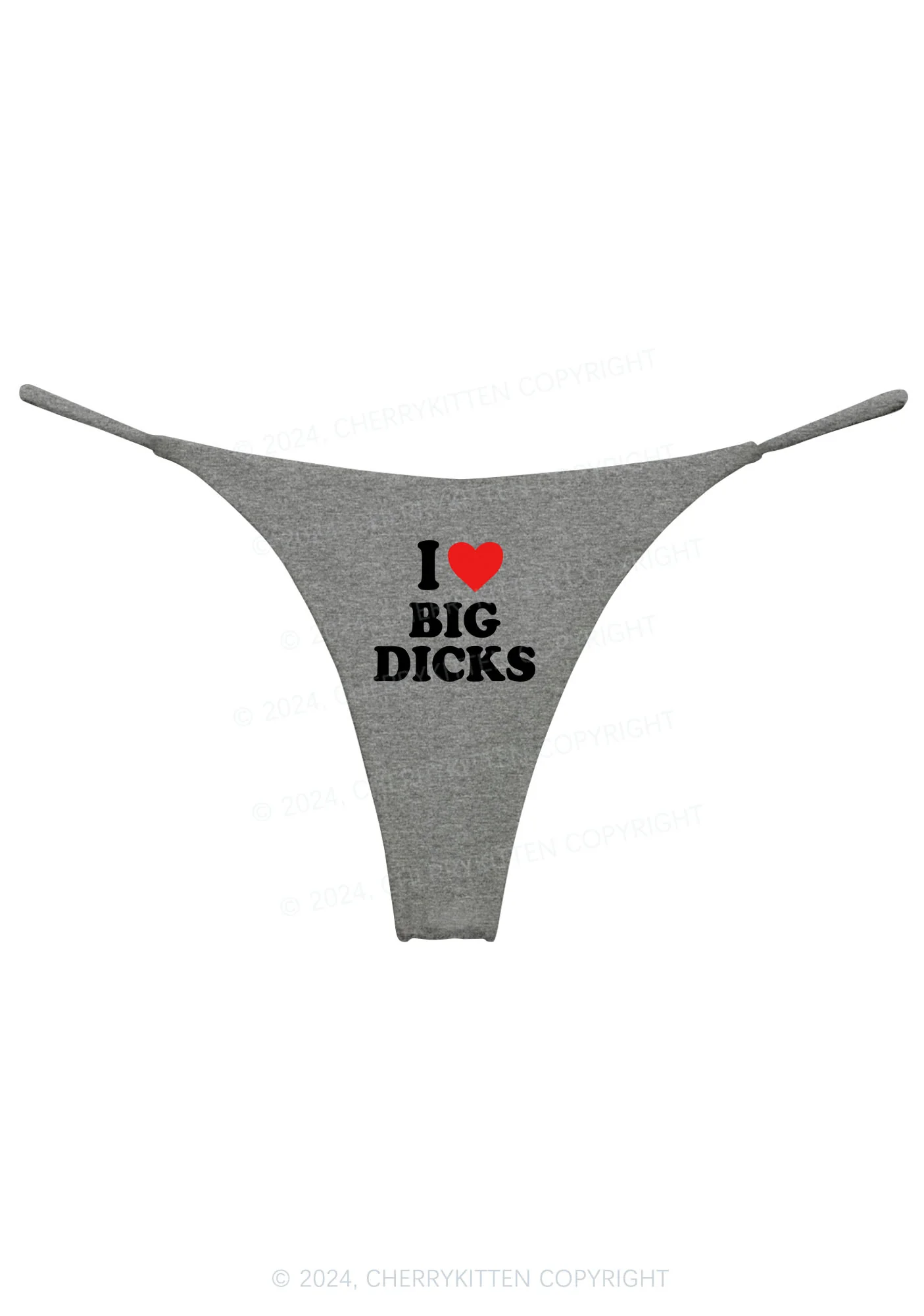 I Love Big Dxxks Y2K Bikini String Thong Cherrykitten - Image 7