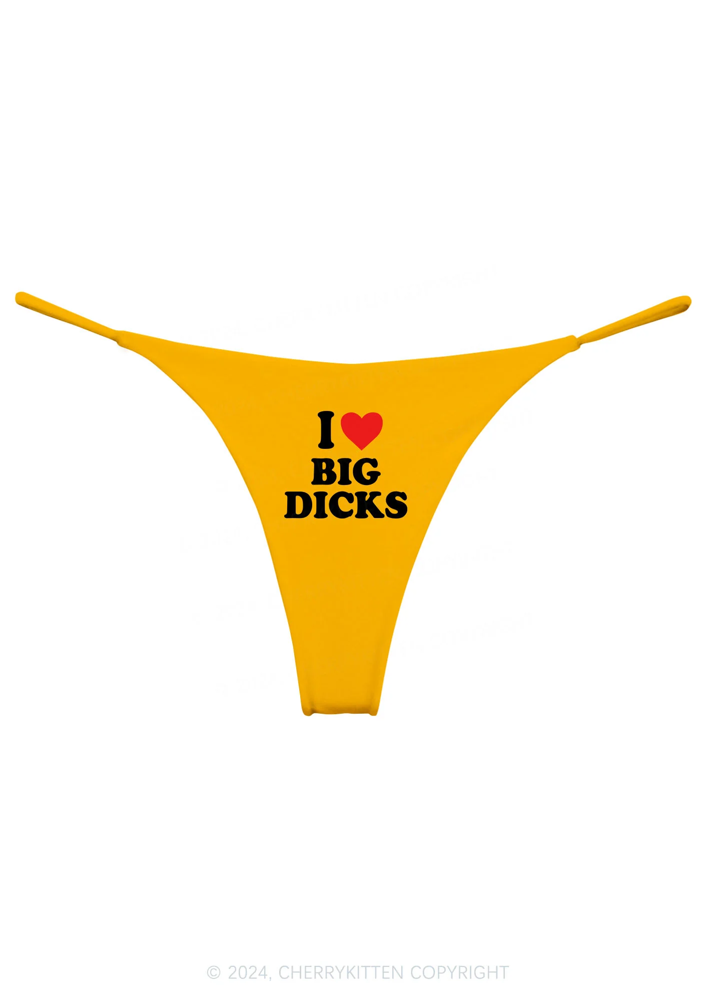 I Love Big Dxxks Y2K Bikini String Thong Cherrykitten - Image 8