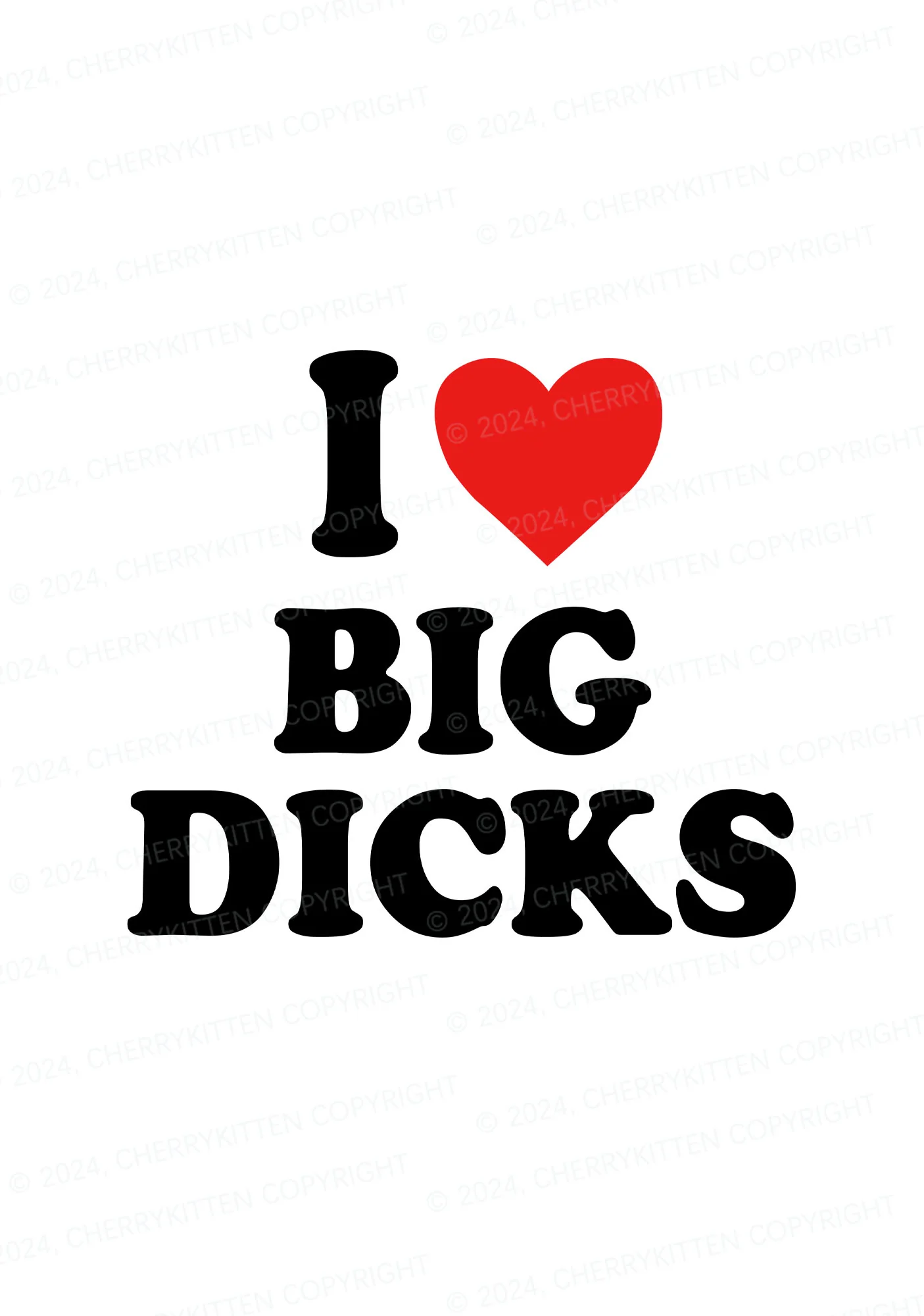 I Love Big Dxxks Y2K Mid Rise Waist Boyshort Cherrykitten - Image 2