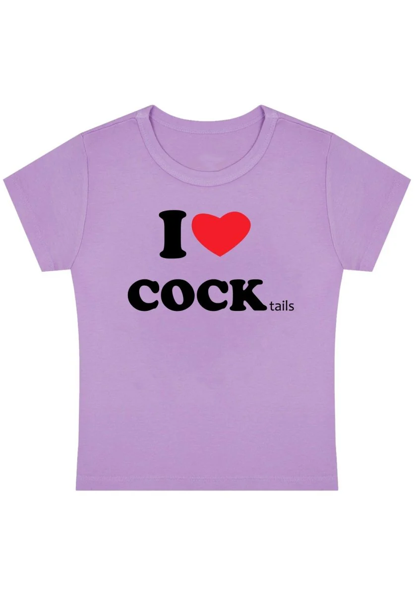 I Love Cocktails Y2K Baby Tee - Image 7