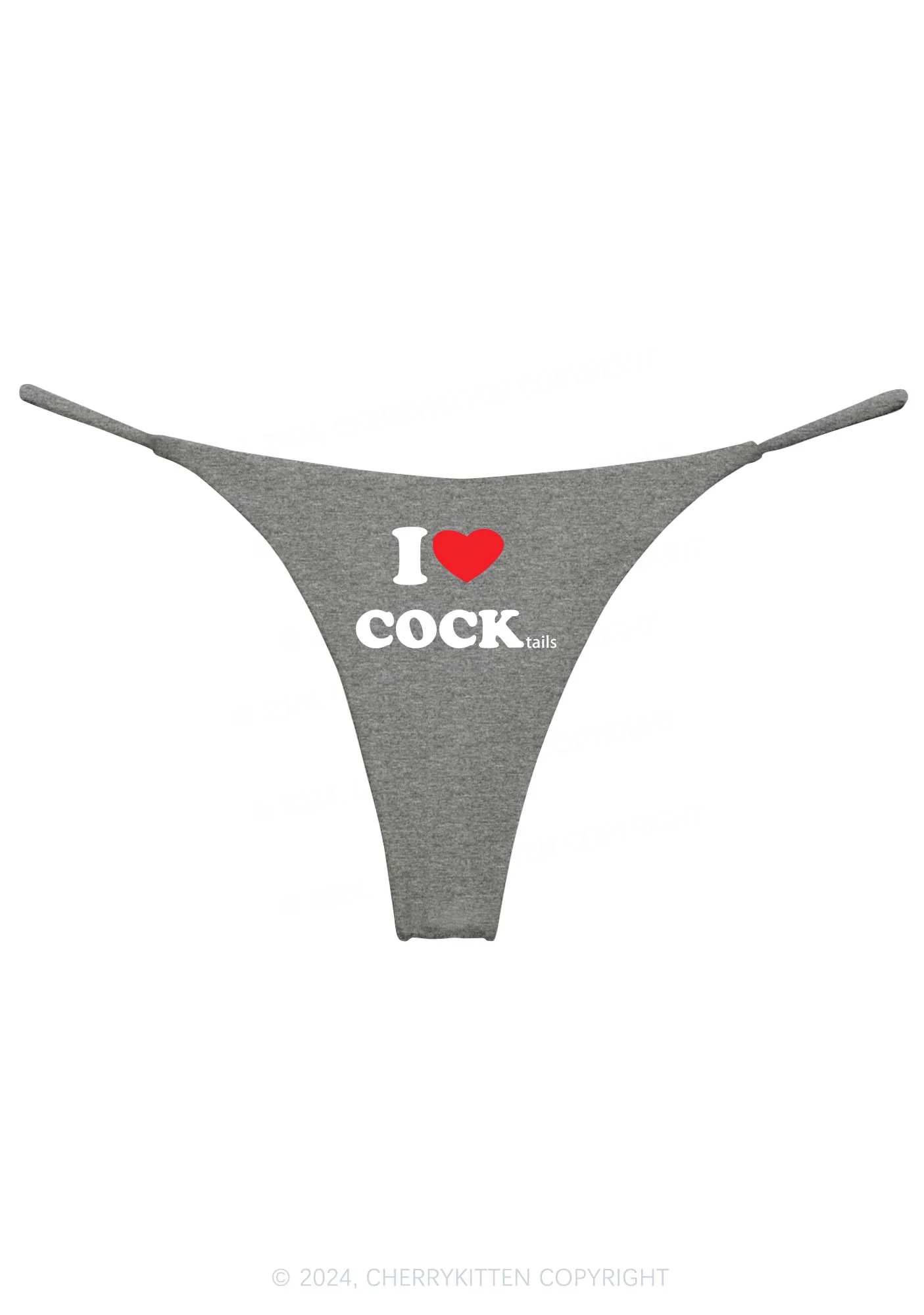 I Love Cocktails Y2K Bikini String Thong Cherrykitten - Image 7