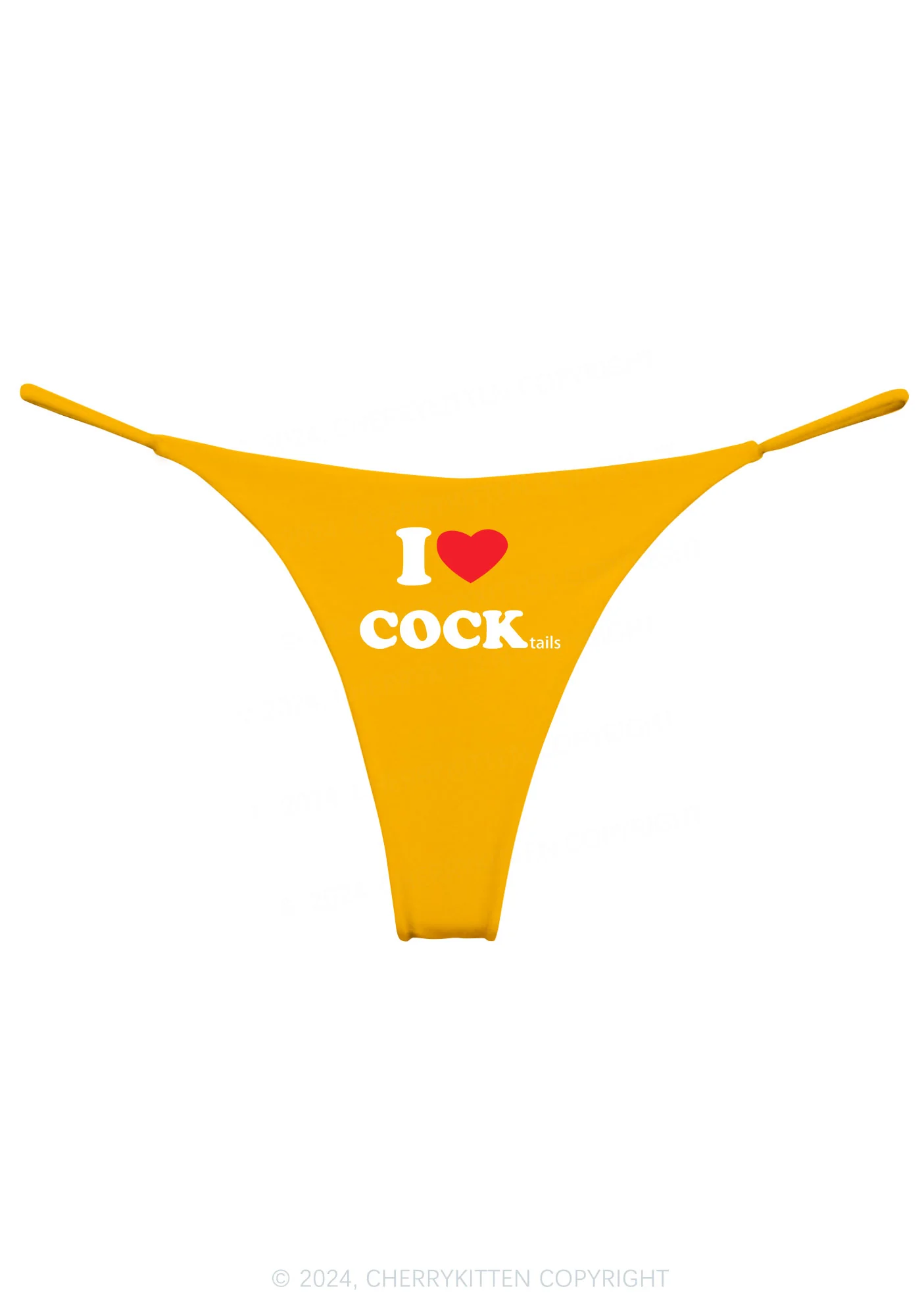 I Love Cocktails Y2K Bikini String Thong Cherrykitten - Image 9