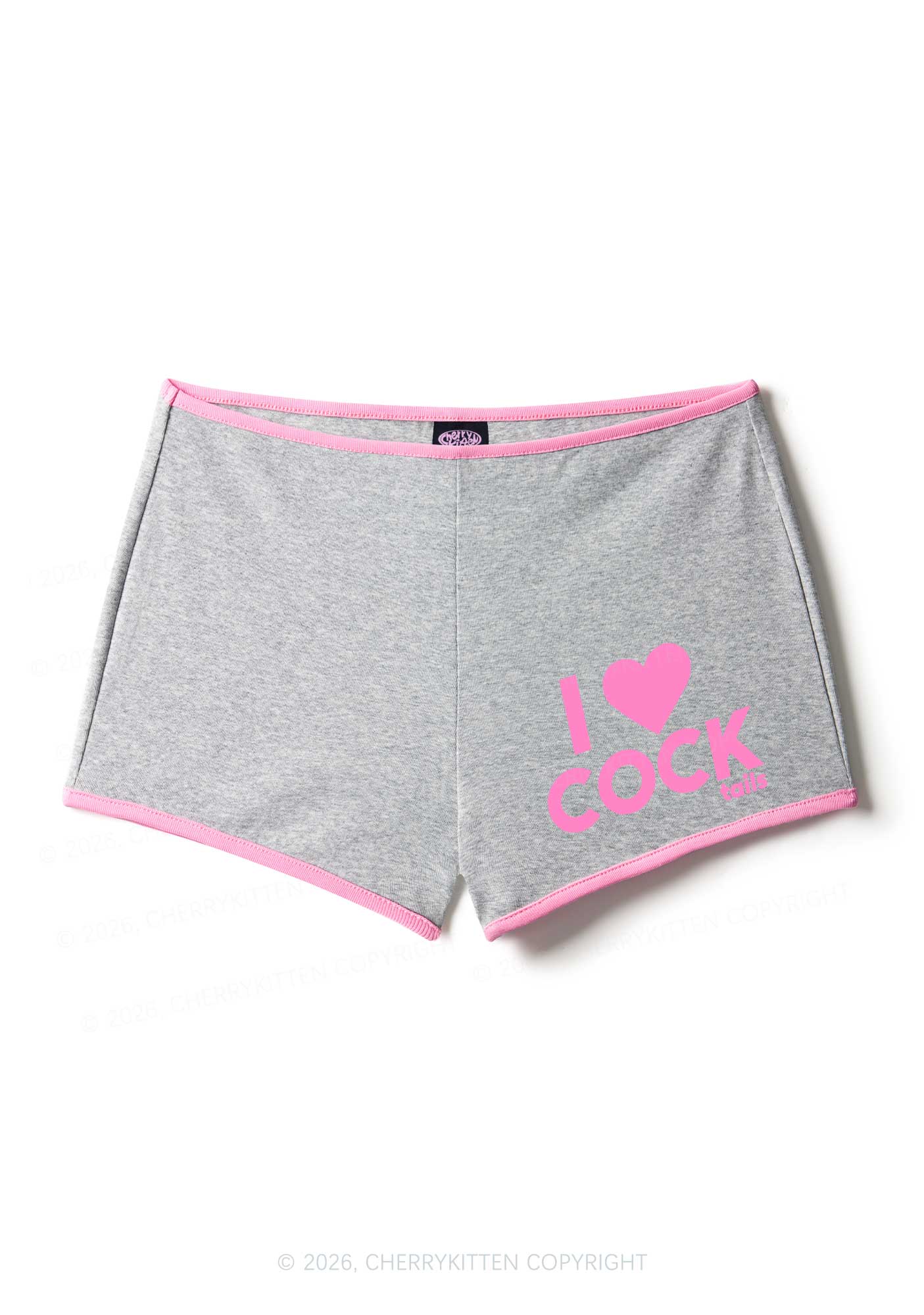 I Love Cocktails Y2K Booty Shorts Cherrykitten - Image 8