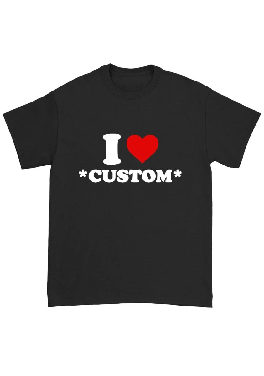 I Love Custom Personalized Chunky Shirt - Image 6