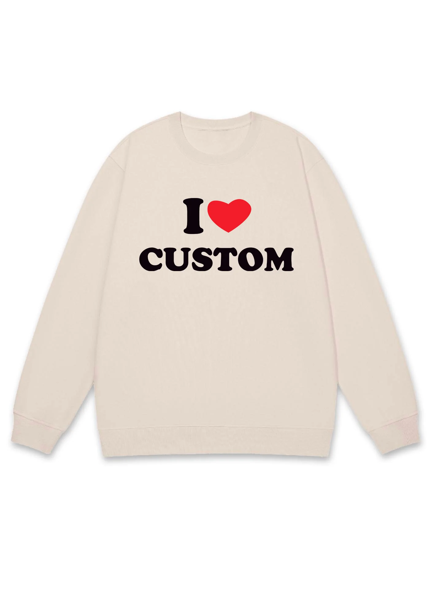 I Love Custom Personalized Y2K Sweatshirt - Image 4