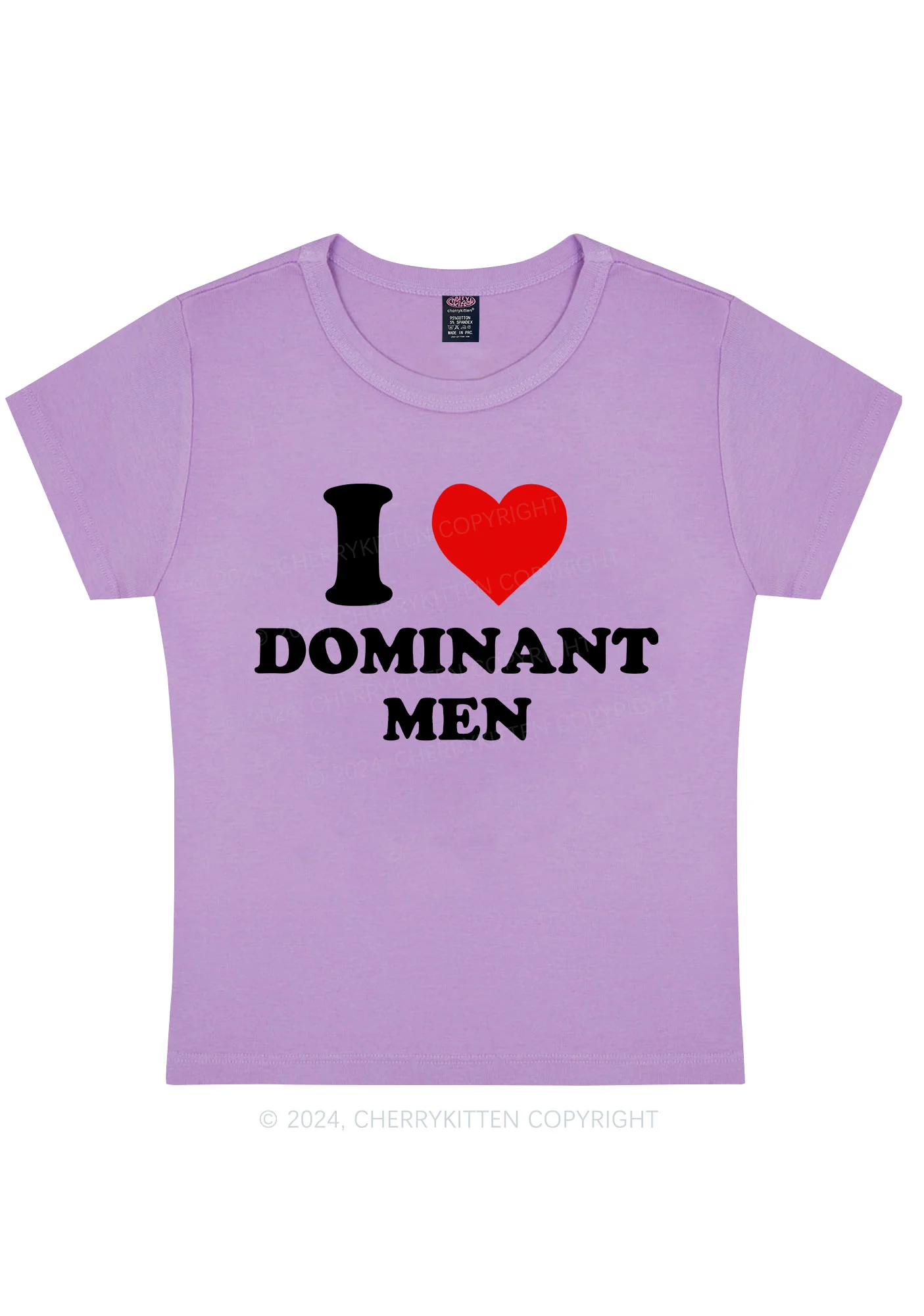 I Love D Men Y2K Baby Tee Cherrykitten - Image 7