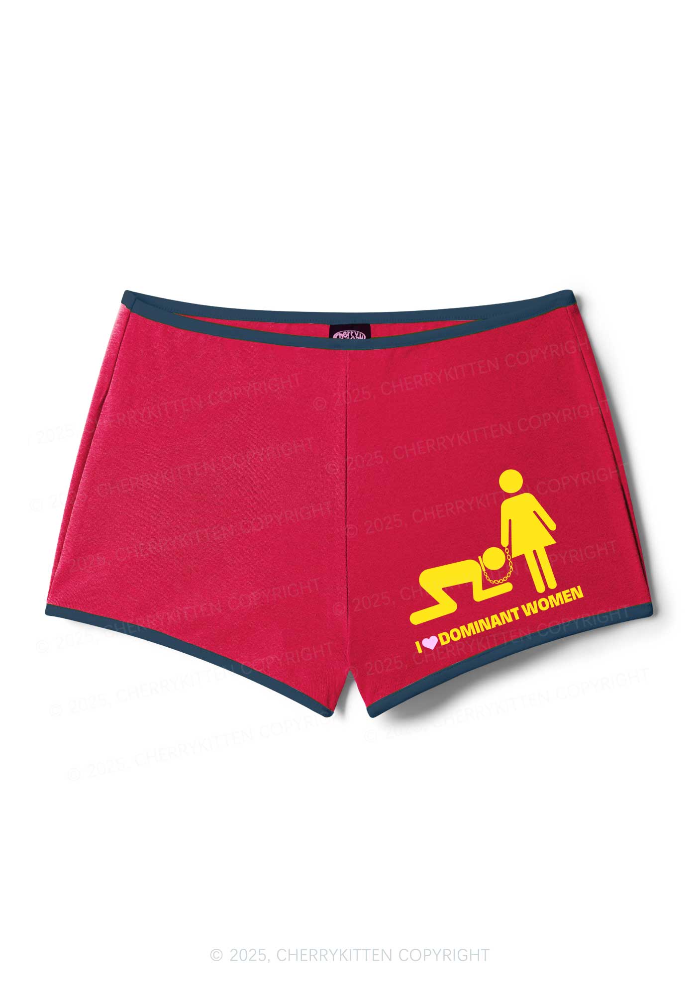 I Love D Women Y2K Booty Shorts Cherrykitten - Image 3