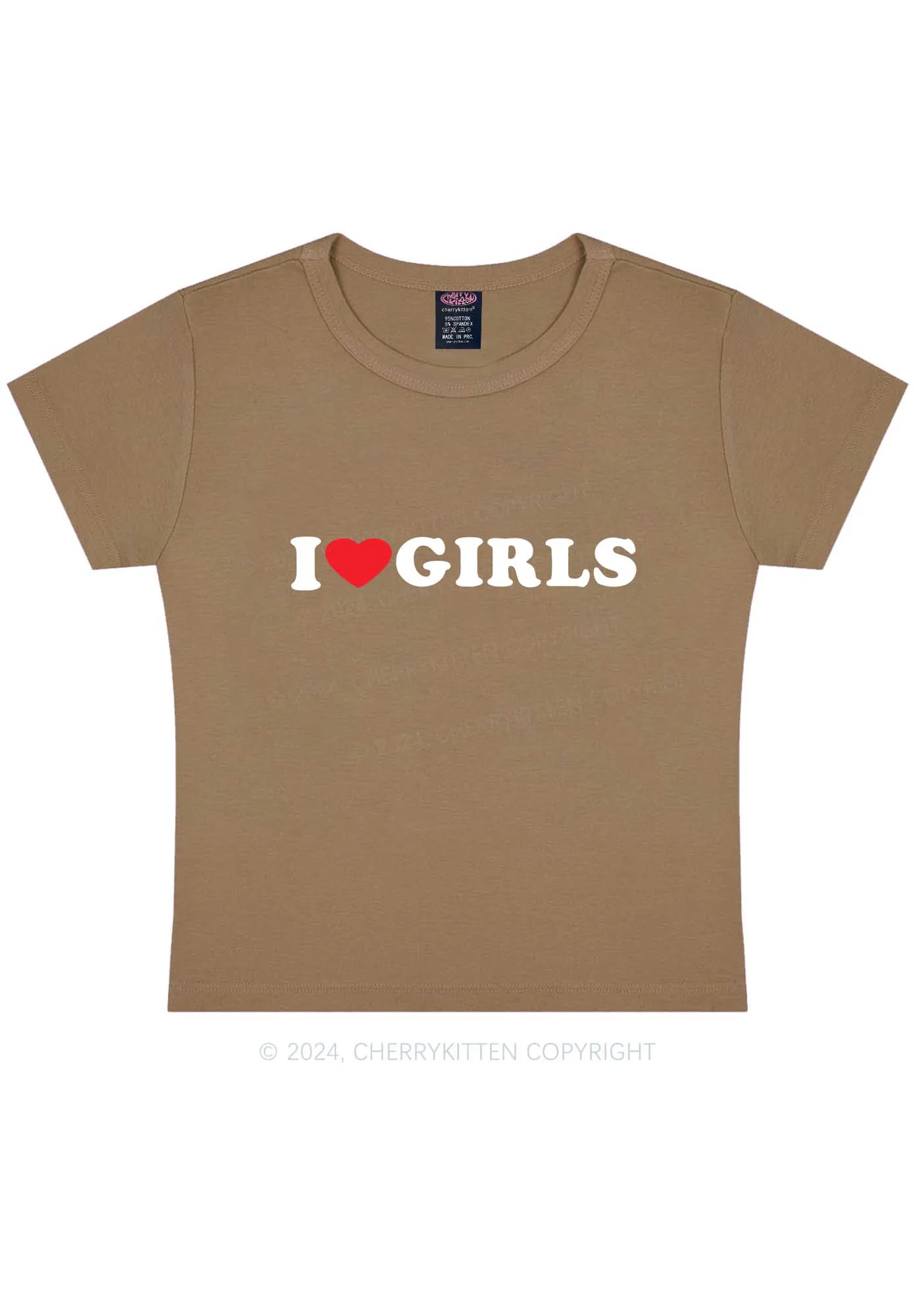 I Love Girls Y2K Baby Tee Cherrykitten - Image 12