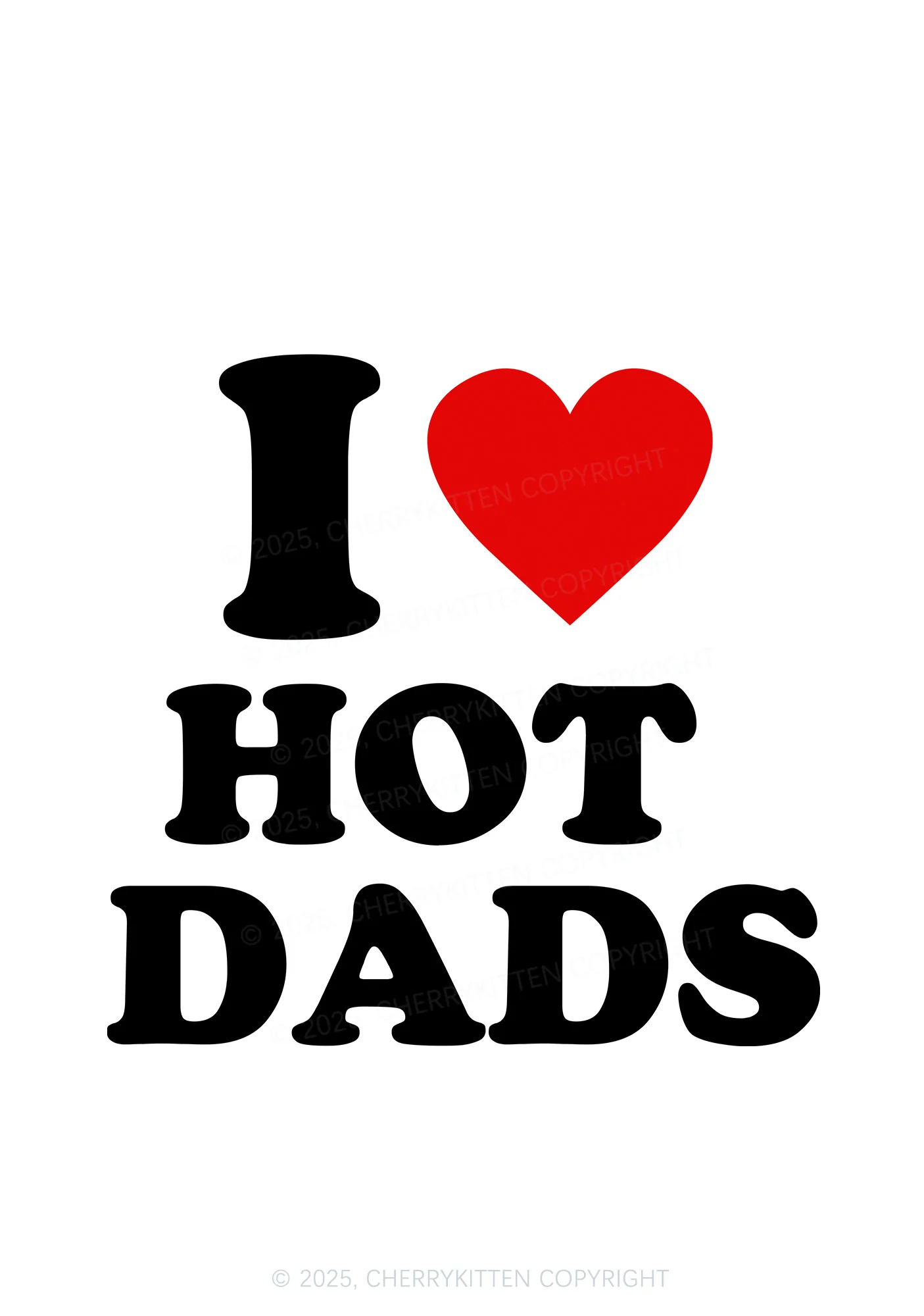 I Love Hot Dads Y2K Bikini String Thong Cherrykitten - Image 2