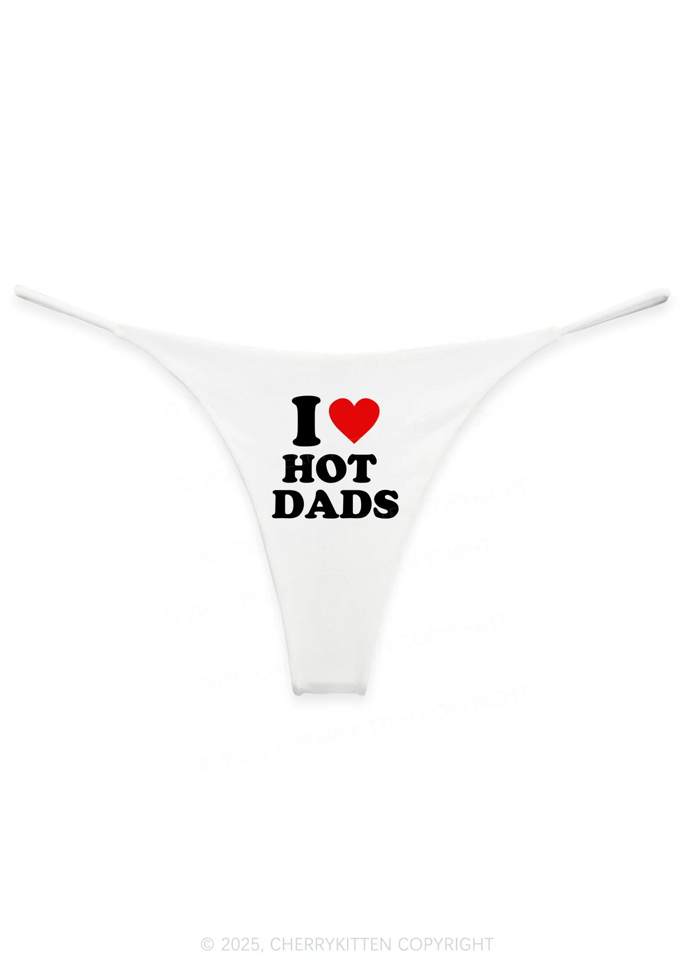 I Love Hot Dads Y2K Bikini String Thong Cherrykitten - Image 4