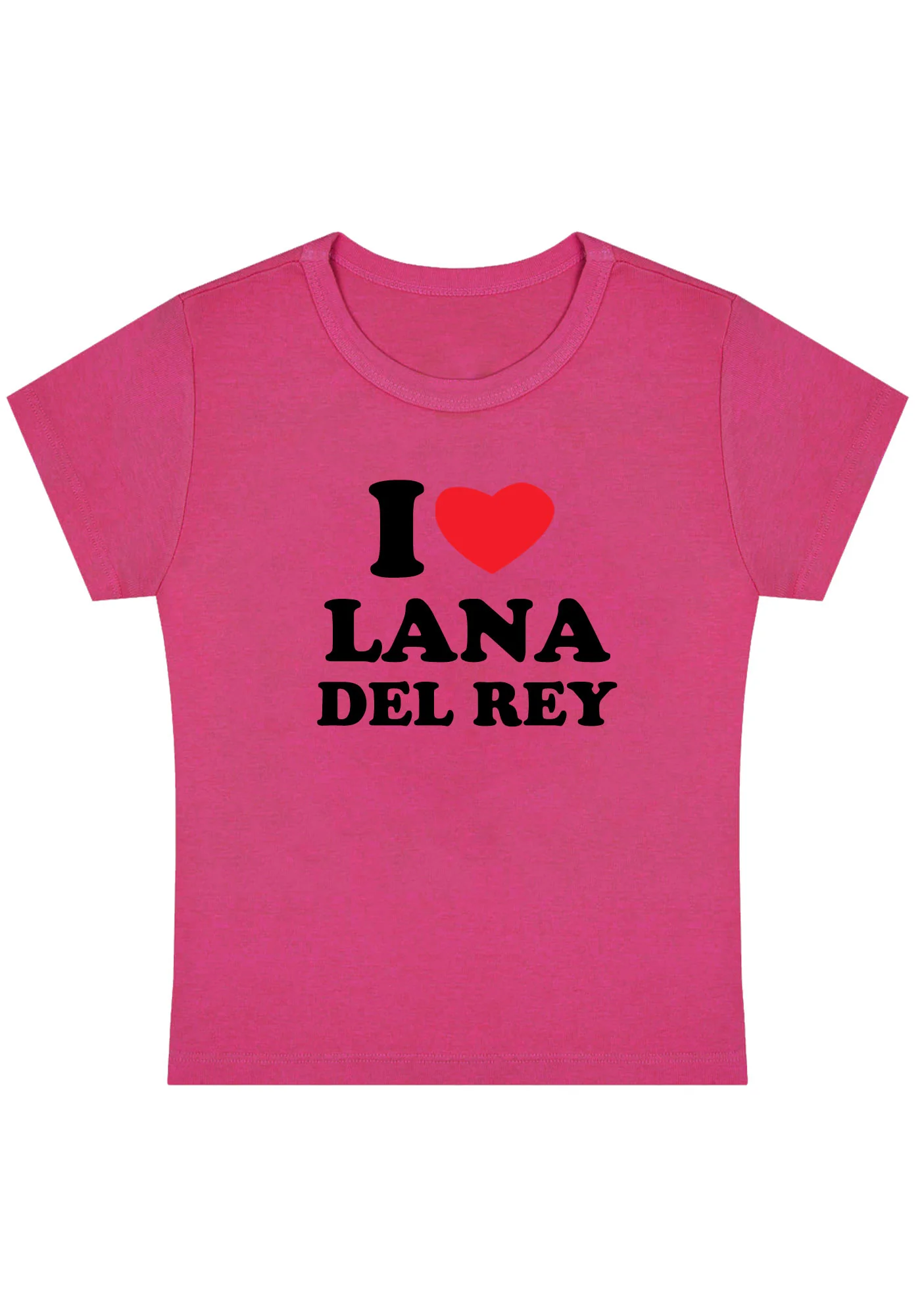 I Love Lanx Del Rey Y2K Baby Tee - Image 4