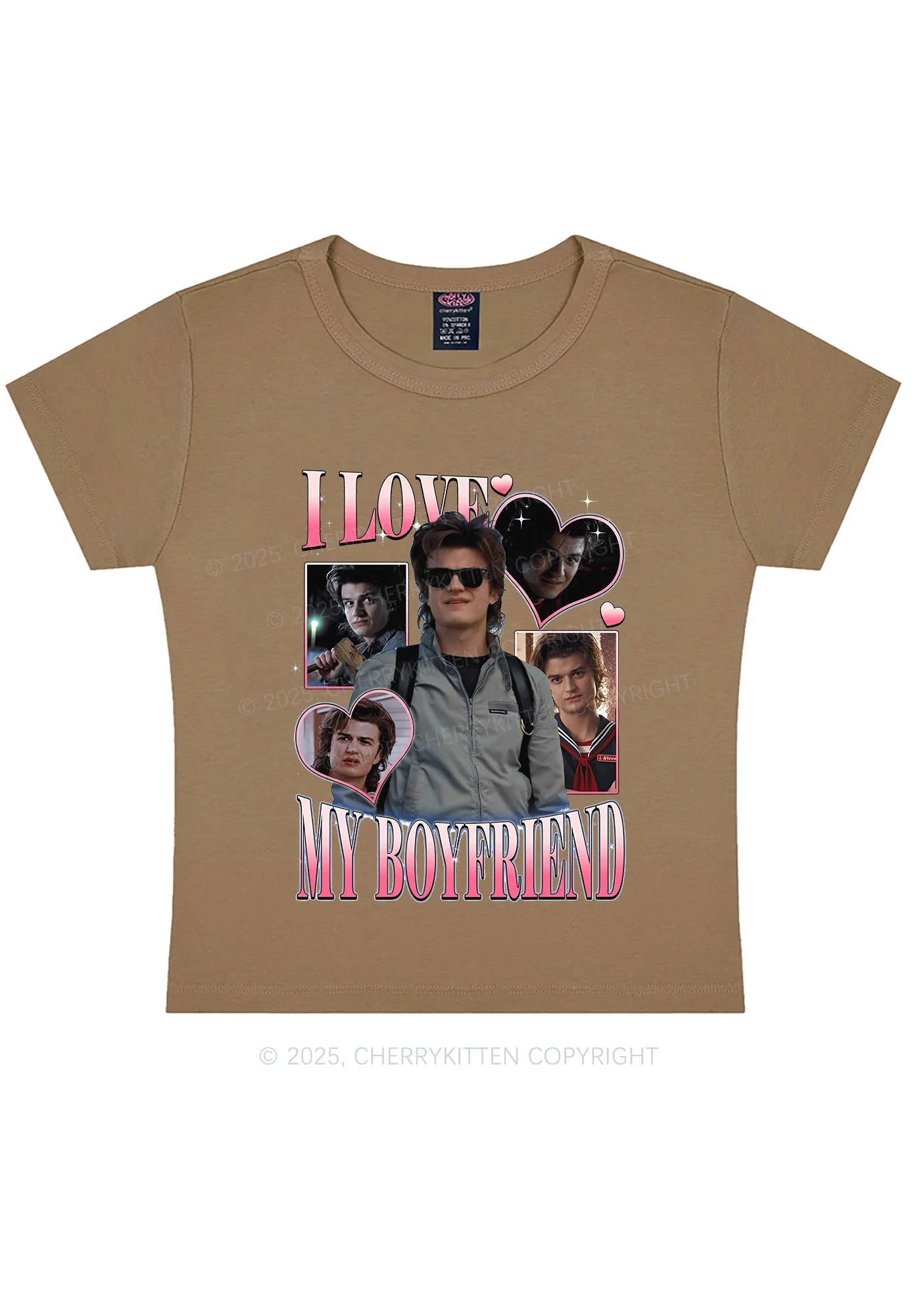 I Love My BF SH Y2K Baby Tee Cherrykitten - Image 10