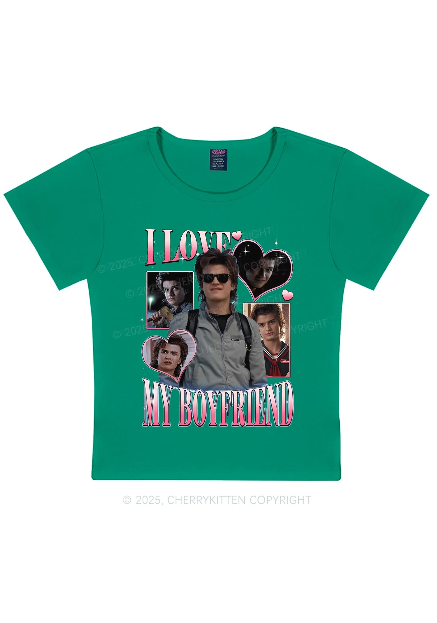 I Love My BF SH Y2K Baby Tee Cherrykitten - Image 11