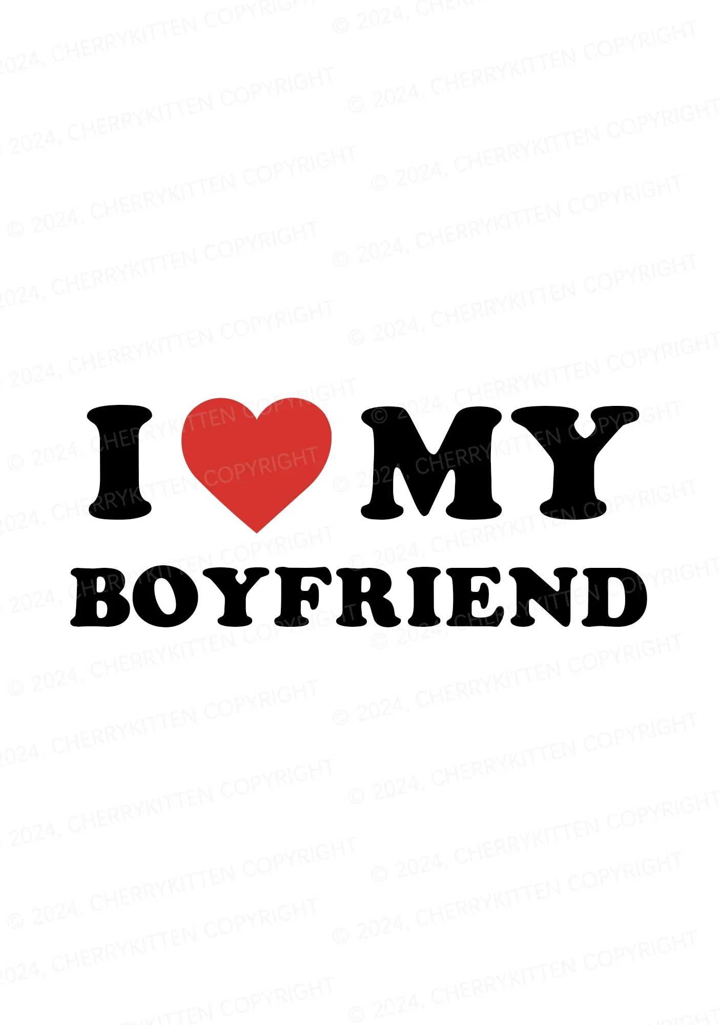 I Love My Boyfriend Y2K Bikini String Thong Cherrykitten - Image 2