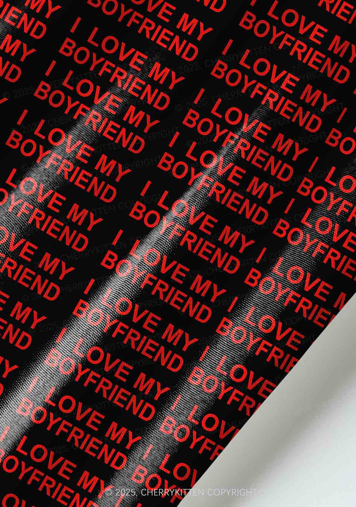 I Love My Boyfriend Y2K Pet Shirts Cherrykitten - Image 5