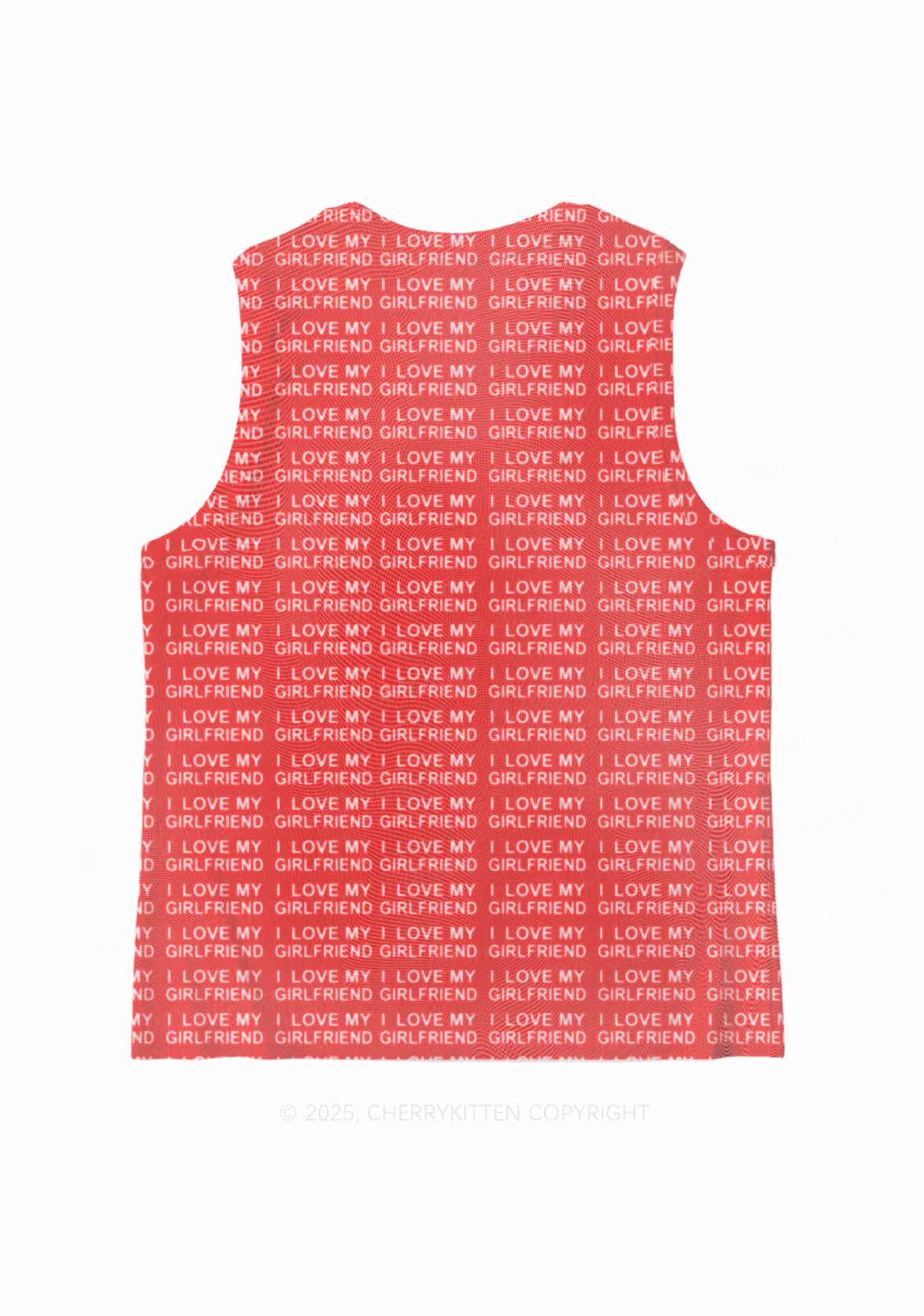 I Love My Girlfriend Y2K Mesh Muscle Tank Cherrykitten - Image 3