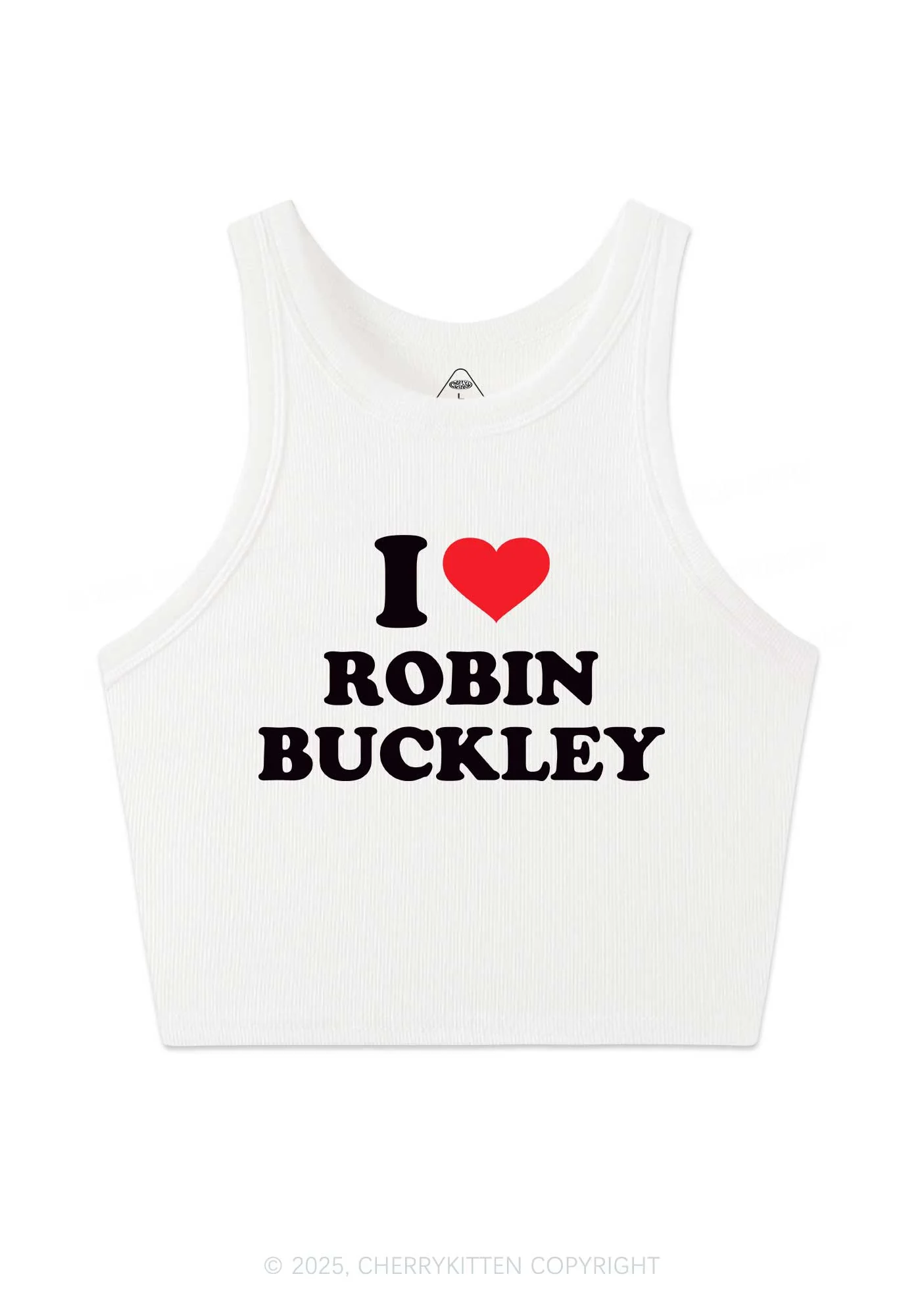 I Love RB Pride Y2K Crop Tank Top Cherrykitten - Image 4